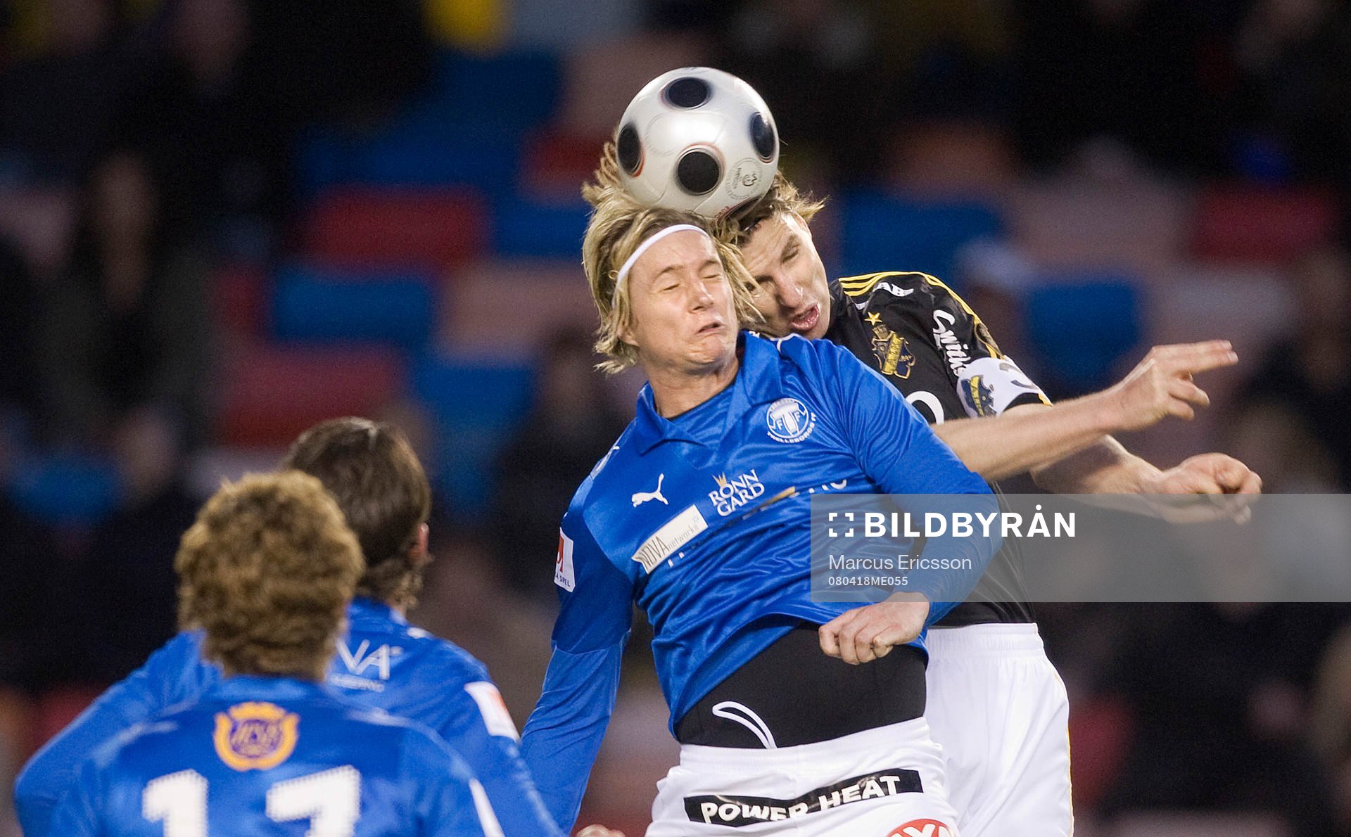 Andreas Drugge, Trelleborg, och Nils-Eric Johansson, AIK