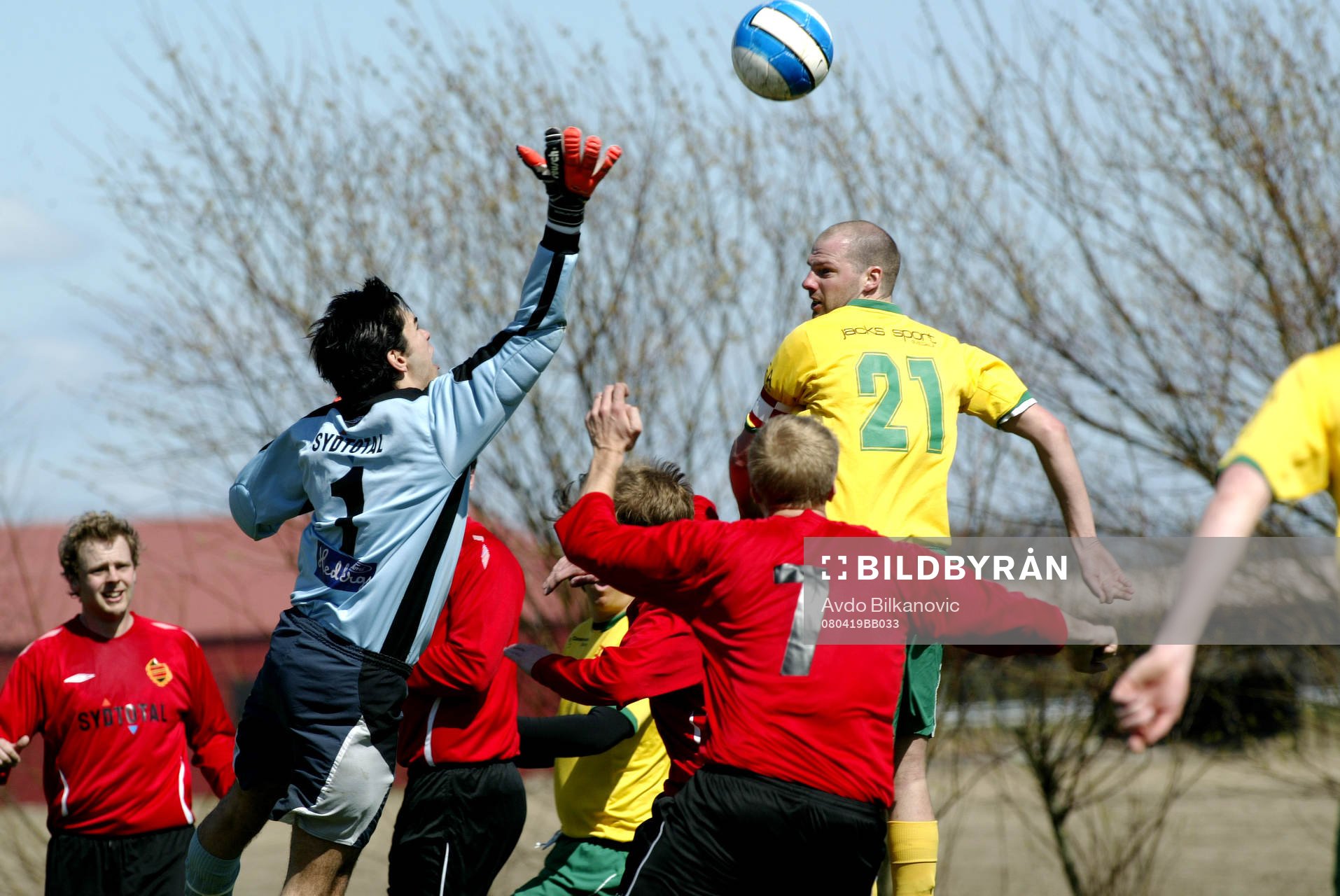 Fotboll, Division 4, Skabersjö - Bara