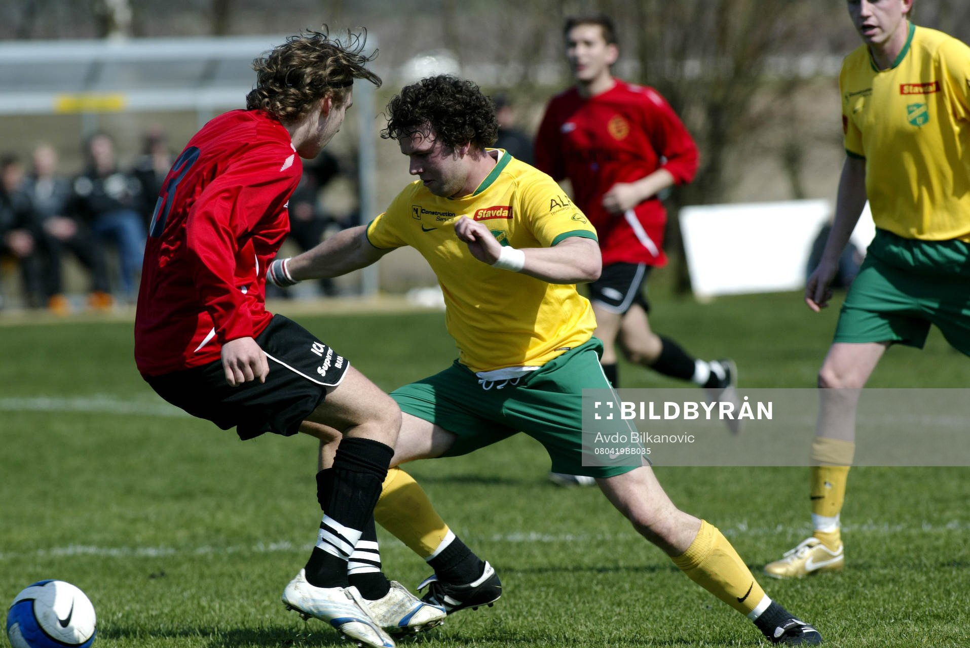 Fotboll, Division 4, Skabersjö - Bara