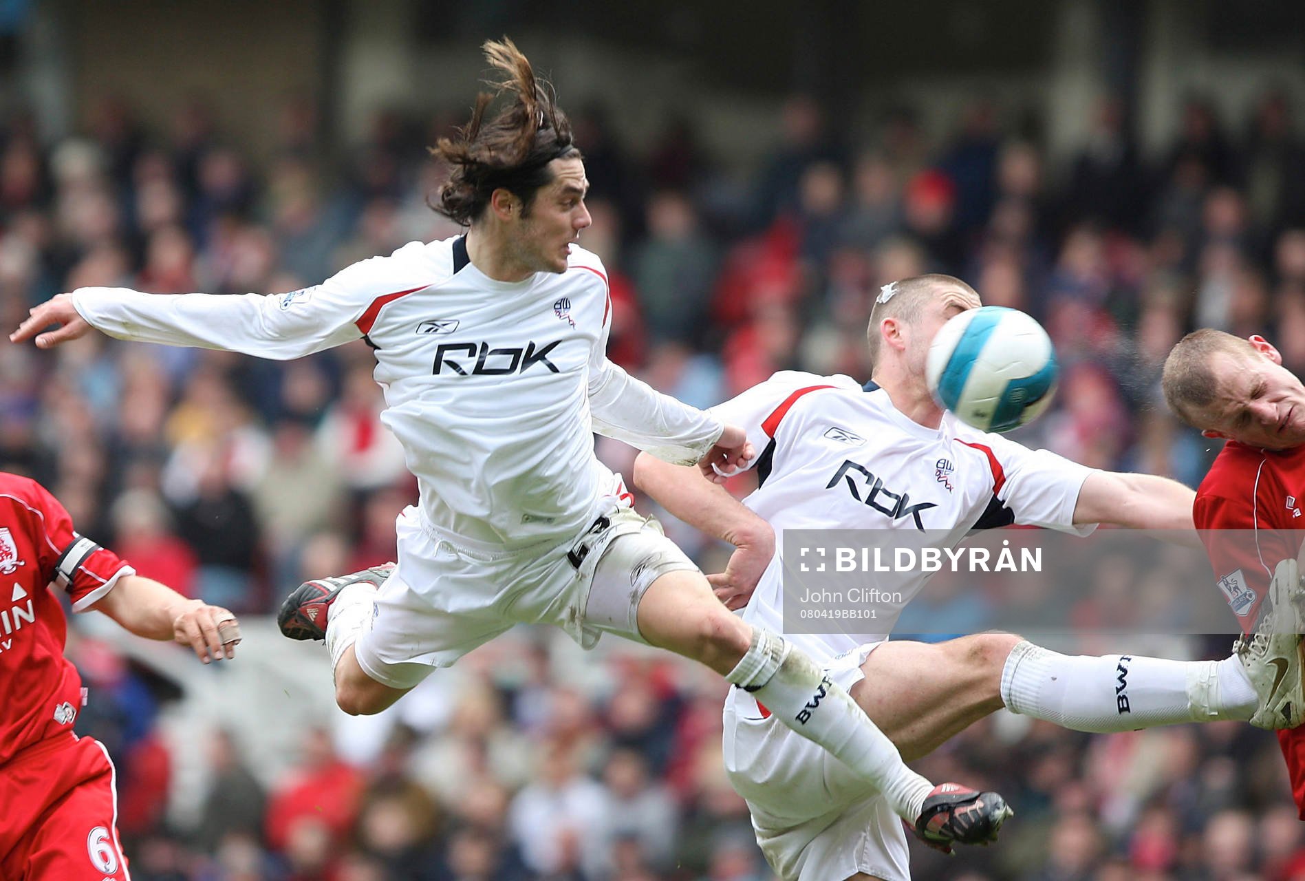 Tamir Cohen och Gary Cahill, Bolton, David Wheater,