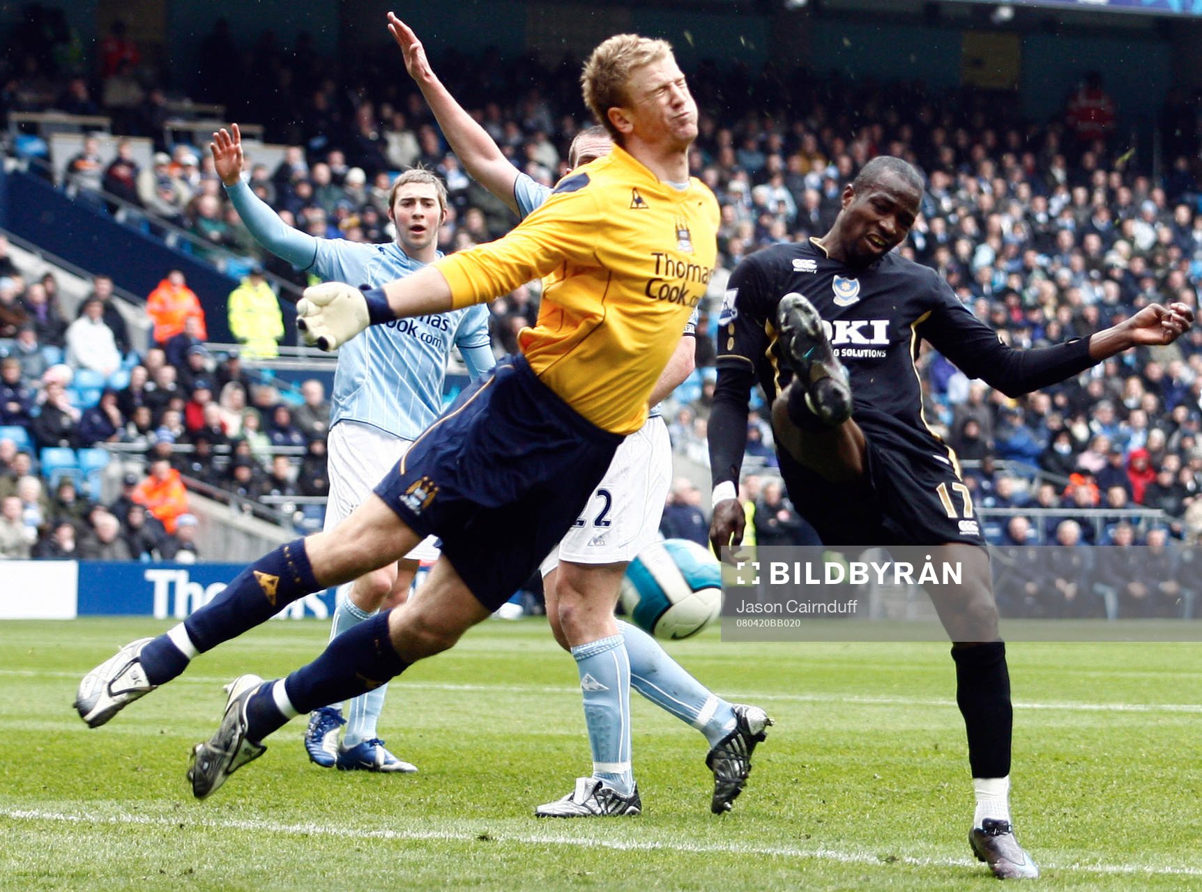 Fotboll, engelsk, Premier League, Manchester City -