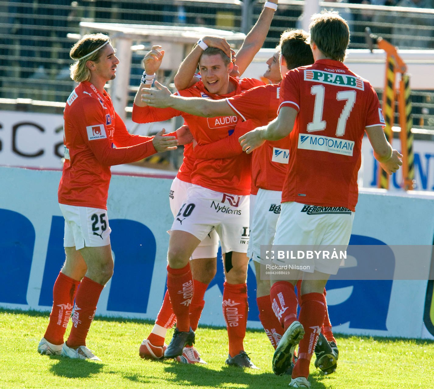  Patrik Ingelsten, Kalmar, jubel.