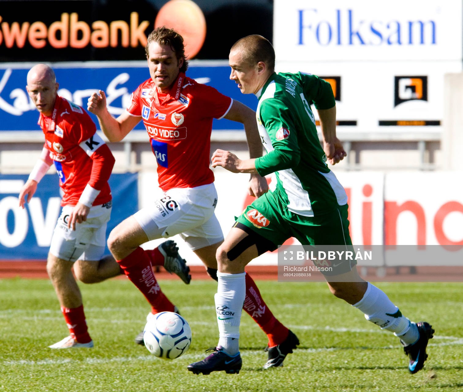 Henrik Rydström, Lasse Johansson och Petter Andersson