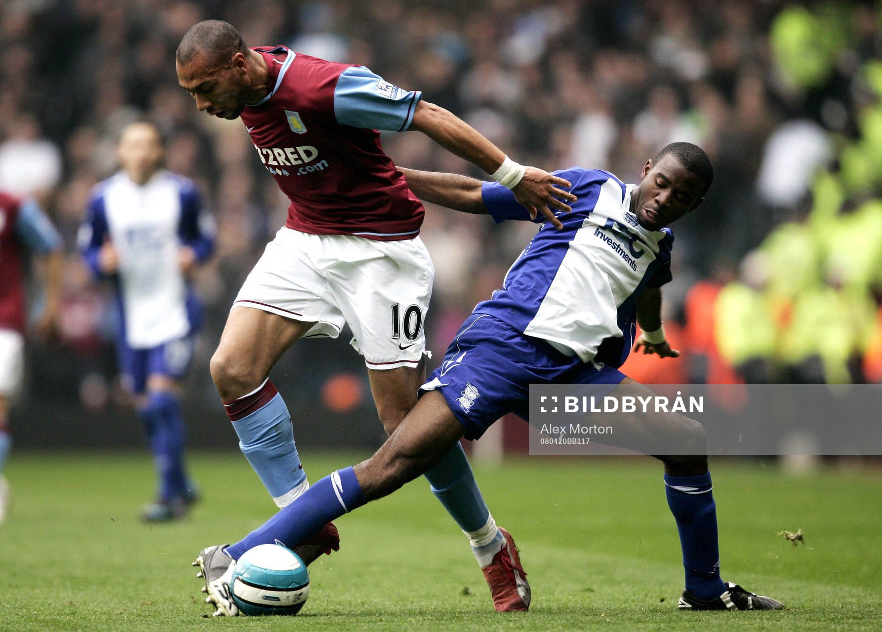 John Carew och Fabrice Muamba
