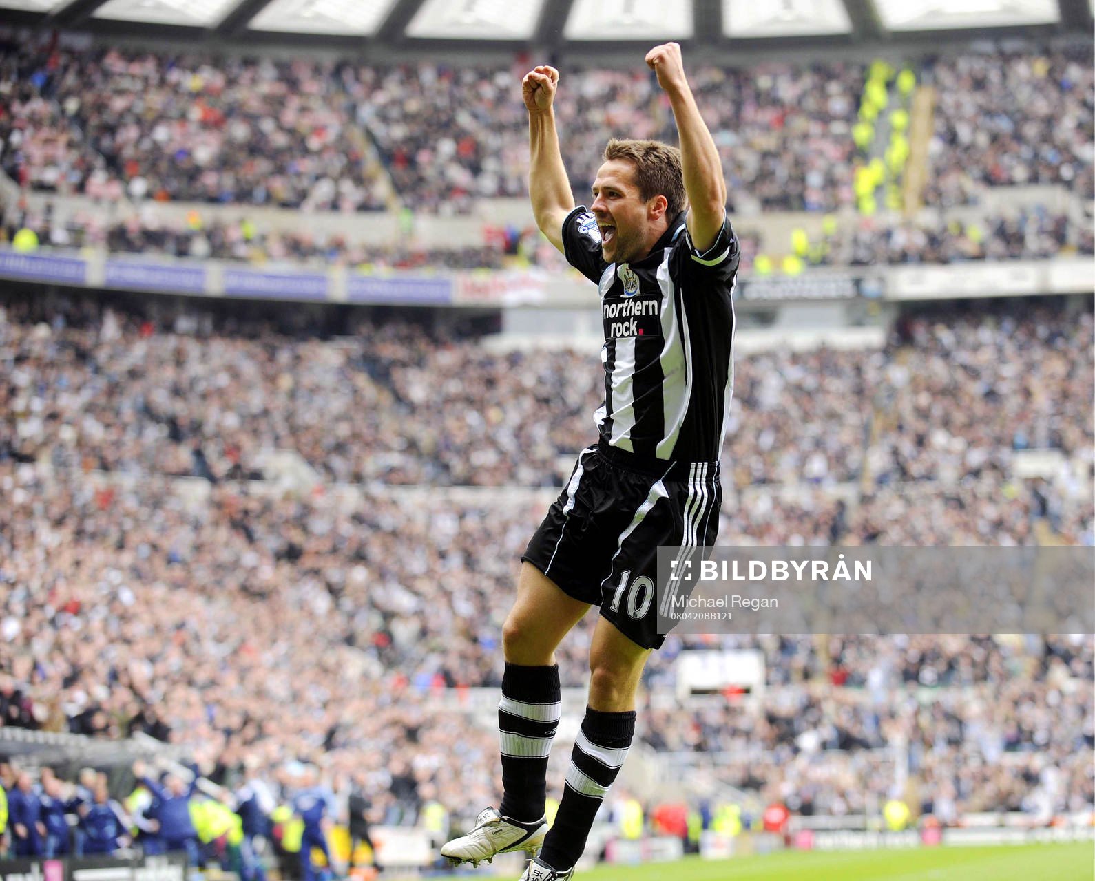 Michael Owen, Newcastle, jubel