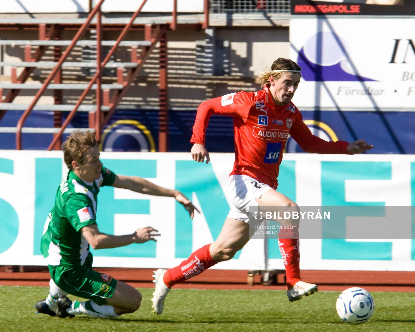 Cesar Santin, Kalmar  Emil Johansson, Hammarby