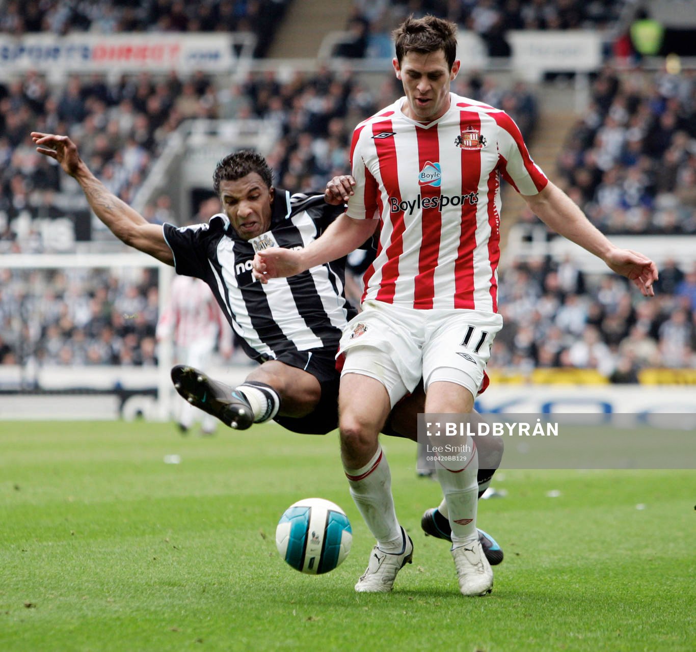 Habib Beye, Newcastle och Daryl Murphy, Sunderland