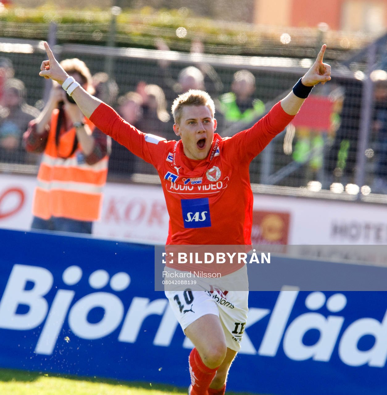  Patrik Ingelsten, jubel.