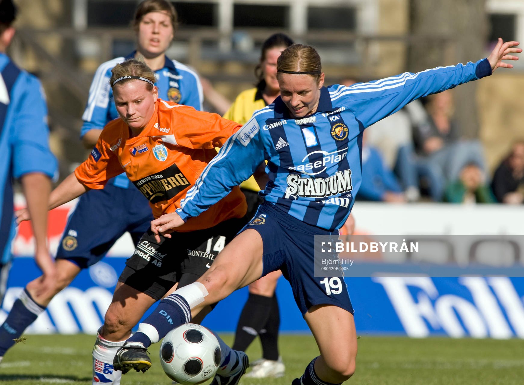 Fotboll, dam, Damallsvenskan, Djurgården - Kopparbergs /