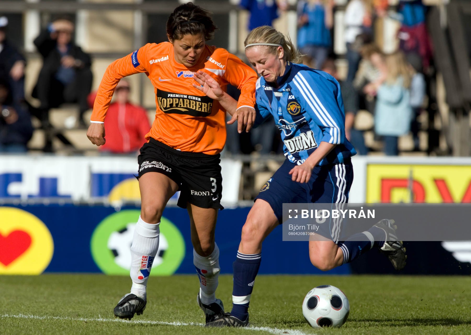 Fotboll, dam, Damallsvenskan, Djurgården - Kopparbergs /