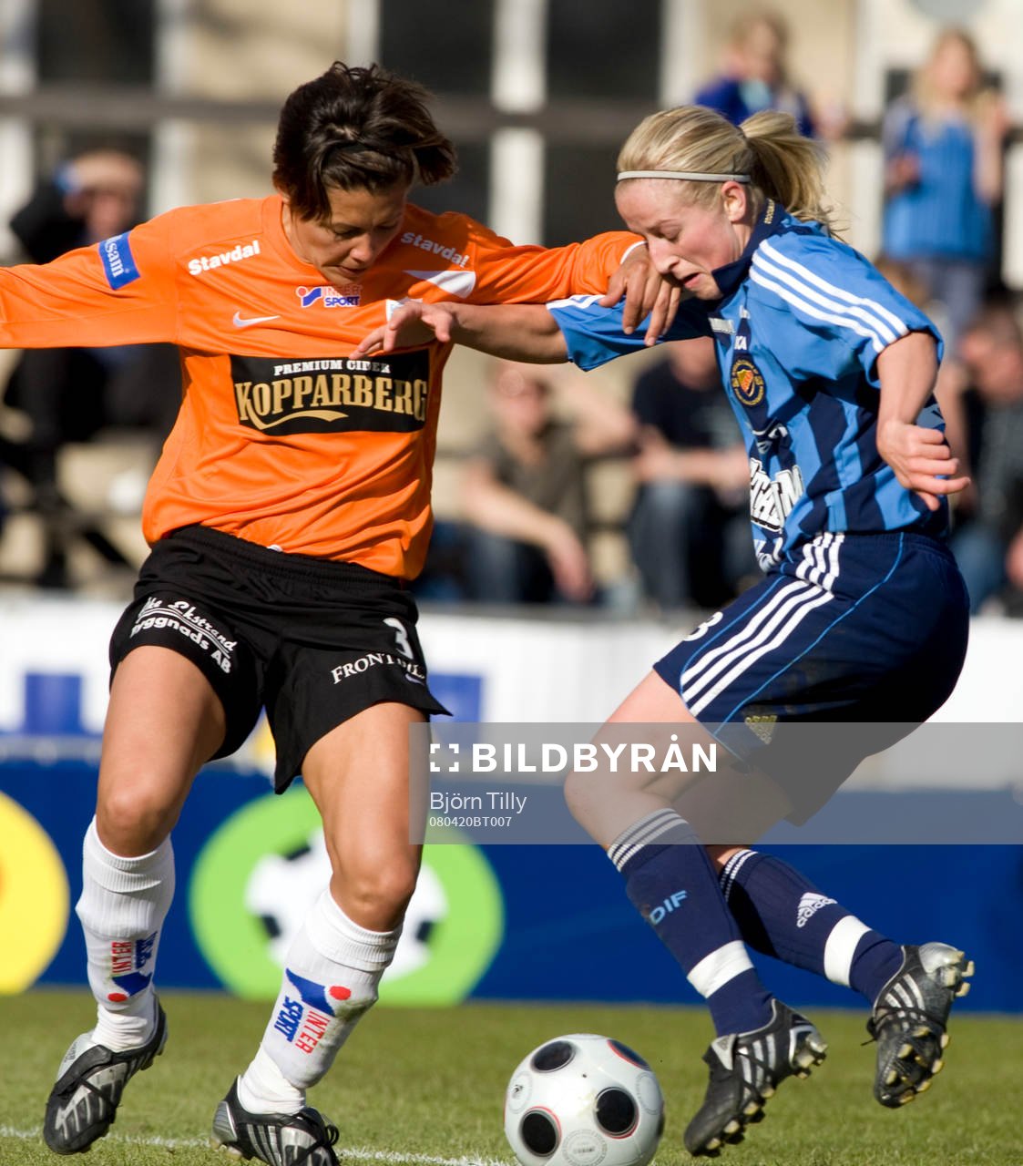 Fotboll, dam, Damallsvenskan, Djurgården - Kopparbergs /