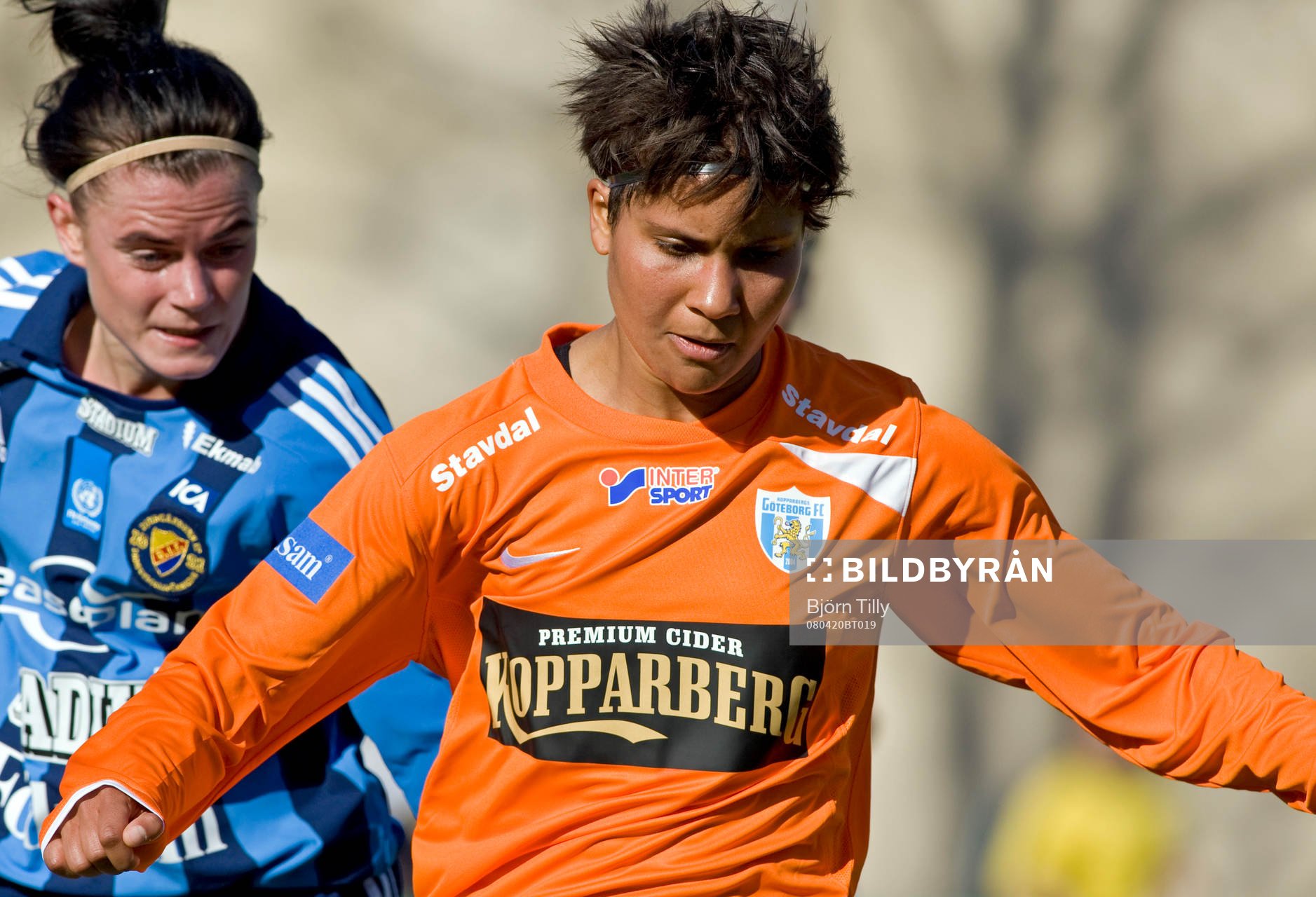  Madelene Göras, Djurgården och Emmelie Farfa, Kopparbergs/Göteborg,   