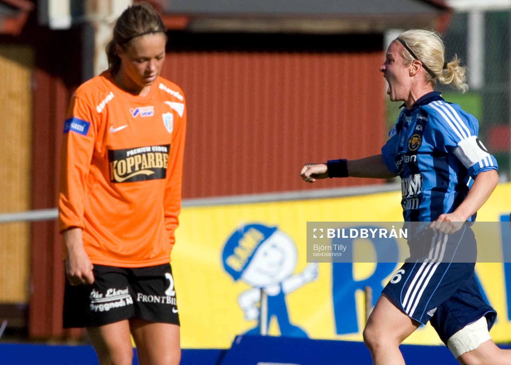 Fotboll, dam, Damallsvenskan, Djurgården - Kopparbergs /