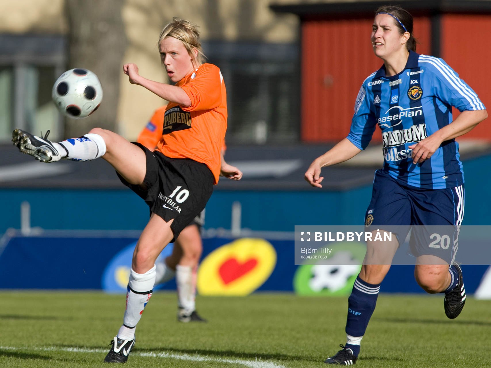 Fotboll, dam, Damallsvenskan, Djurgården - Kopparbergs /