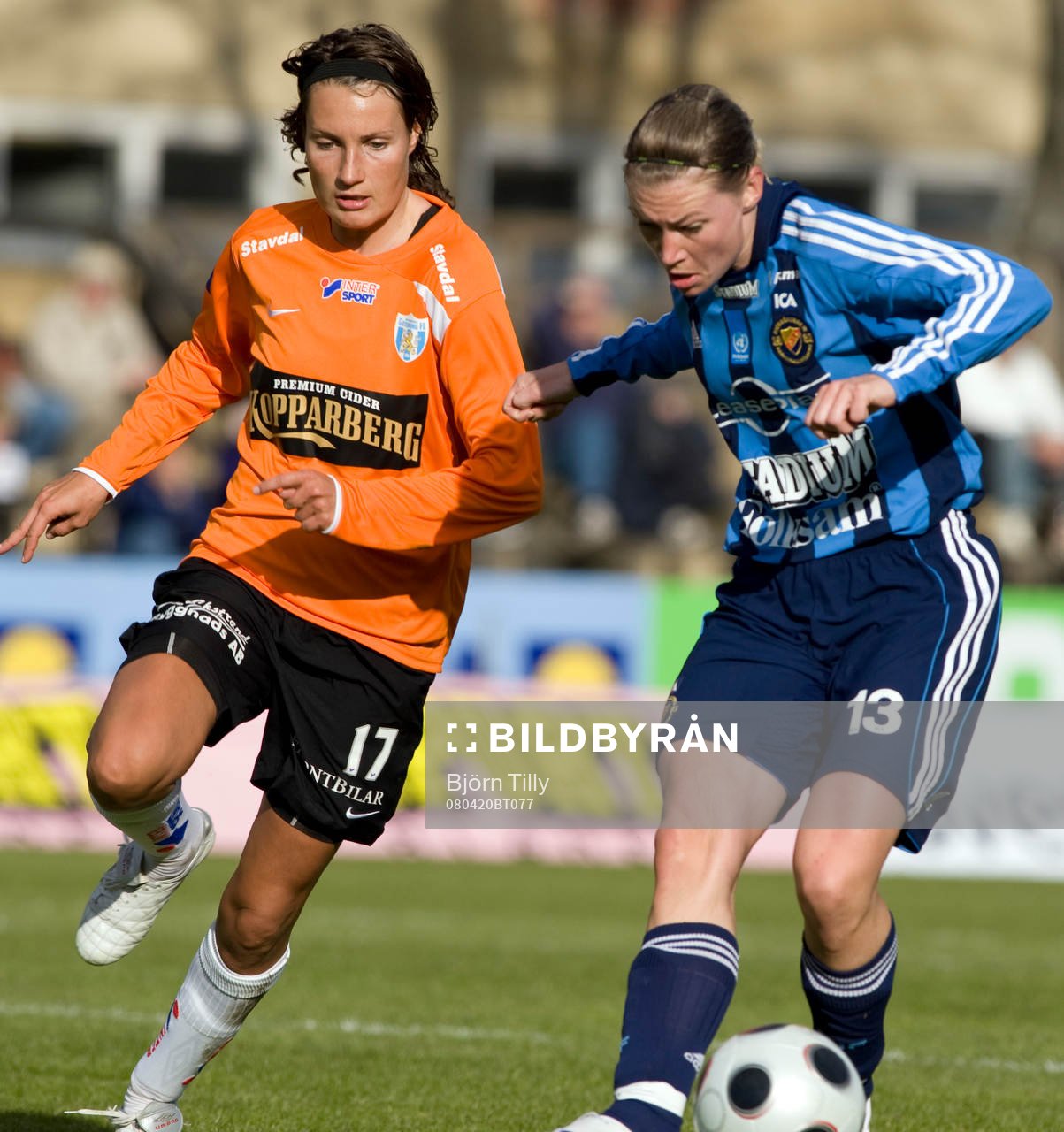 Fotboll, dam, Damallsvenskan, Djurgården - Kopparbergs /