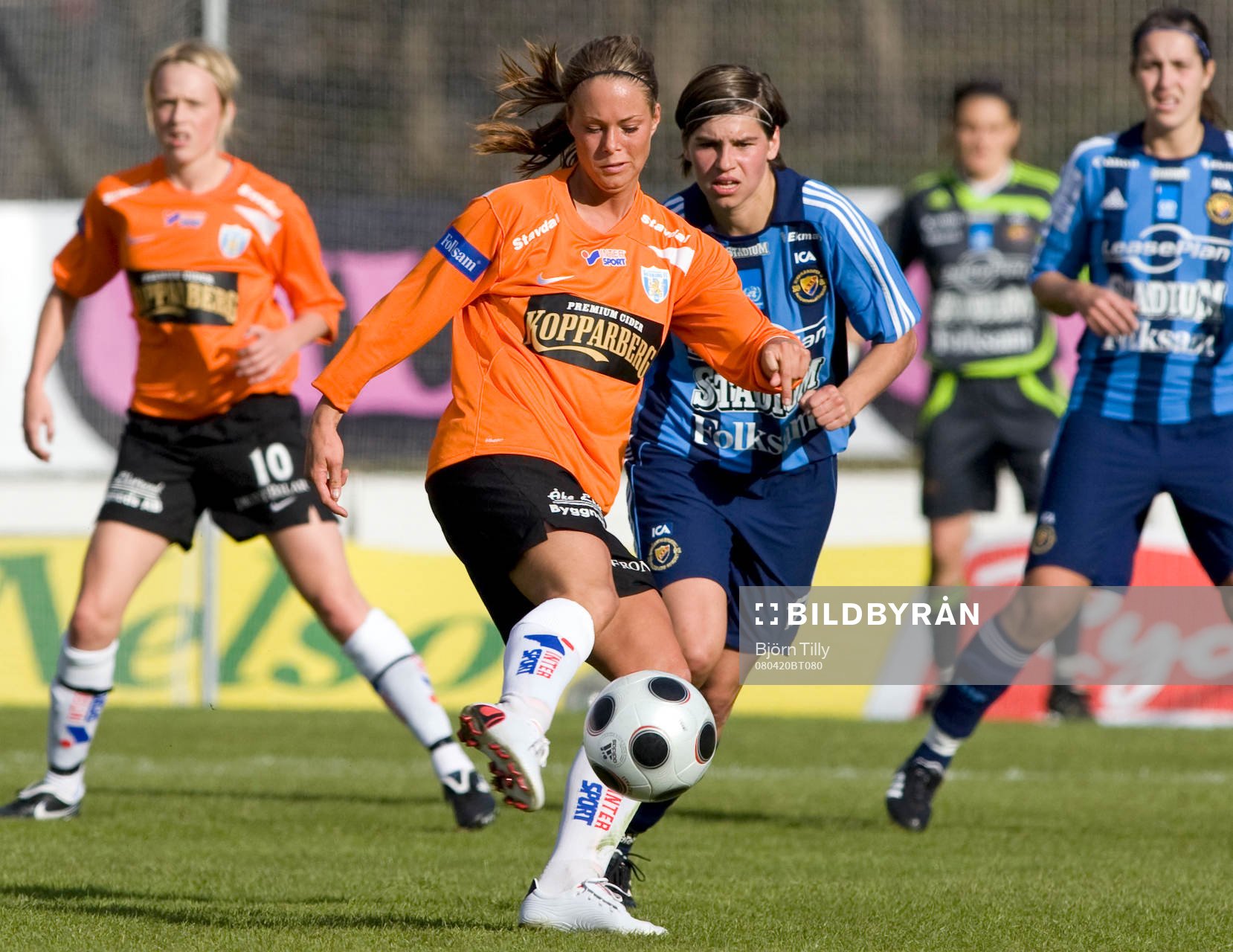Fotboll, dam, Damallsvenskan, Djurgården - Kopparbergs /