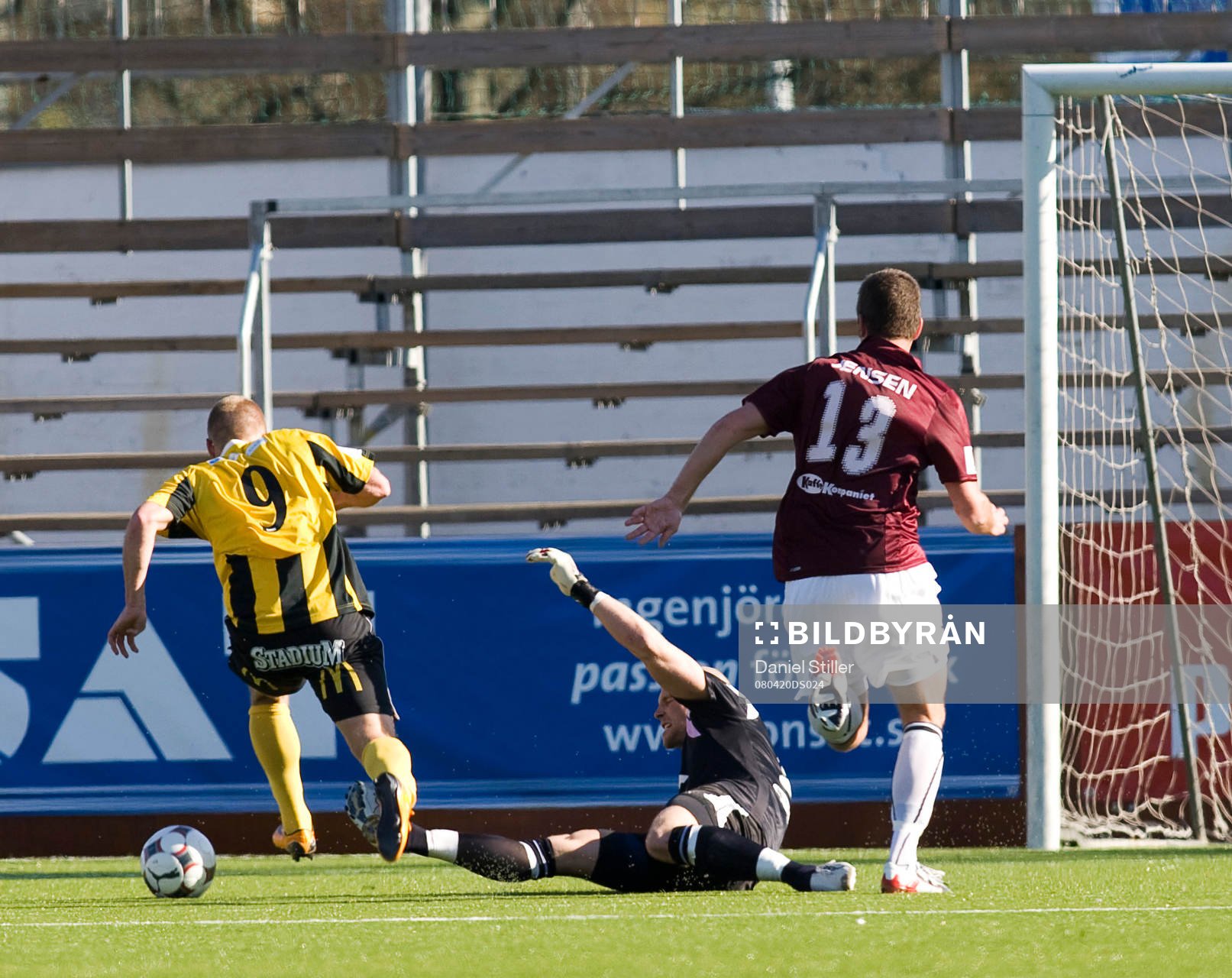 Daniel Larsson gör 2-1 till Häcken
