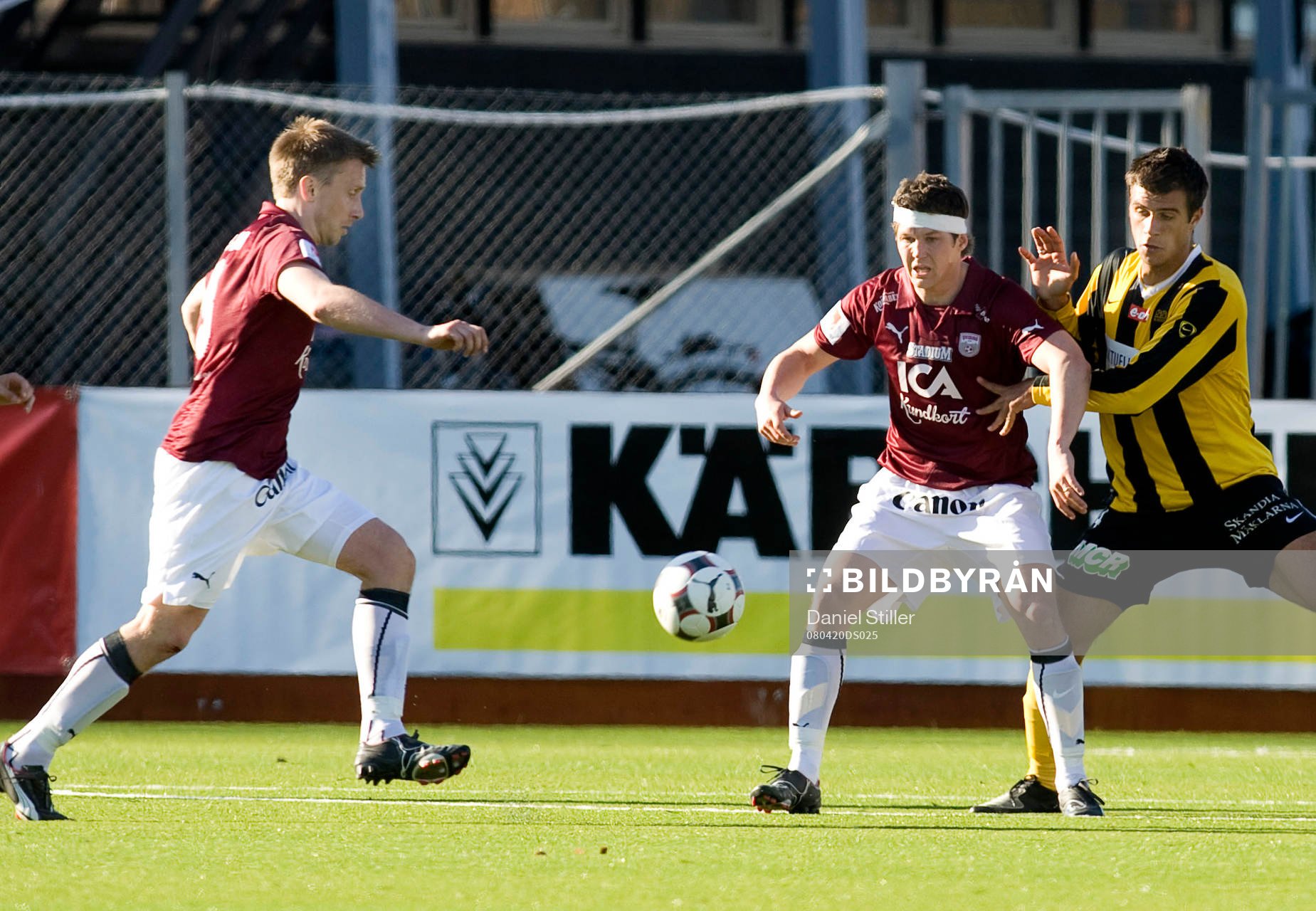 Qvidings båda målskyttar, Mattias Gravem och Hannes