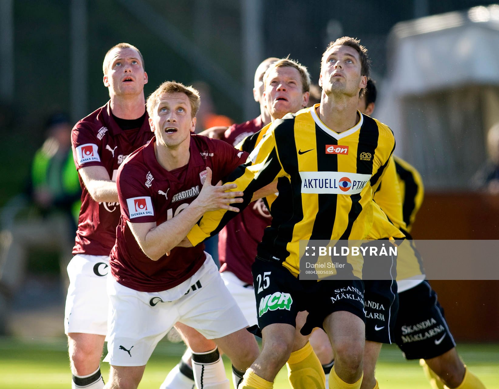 Peter Nyström, Häcken. Mattias Gravem, Qviding
