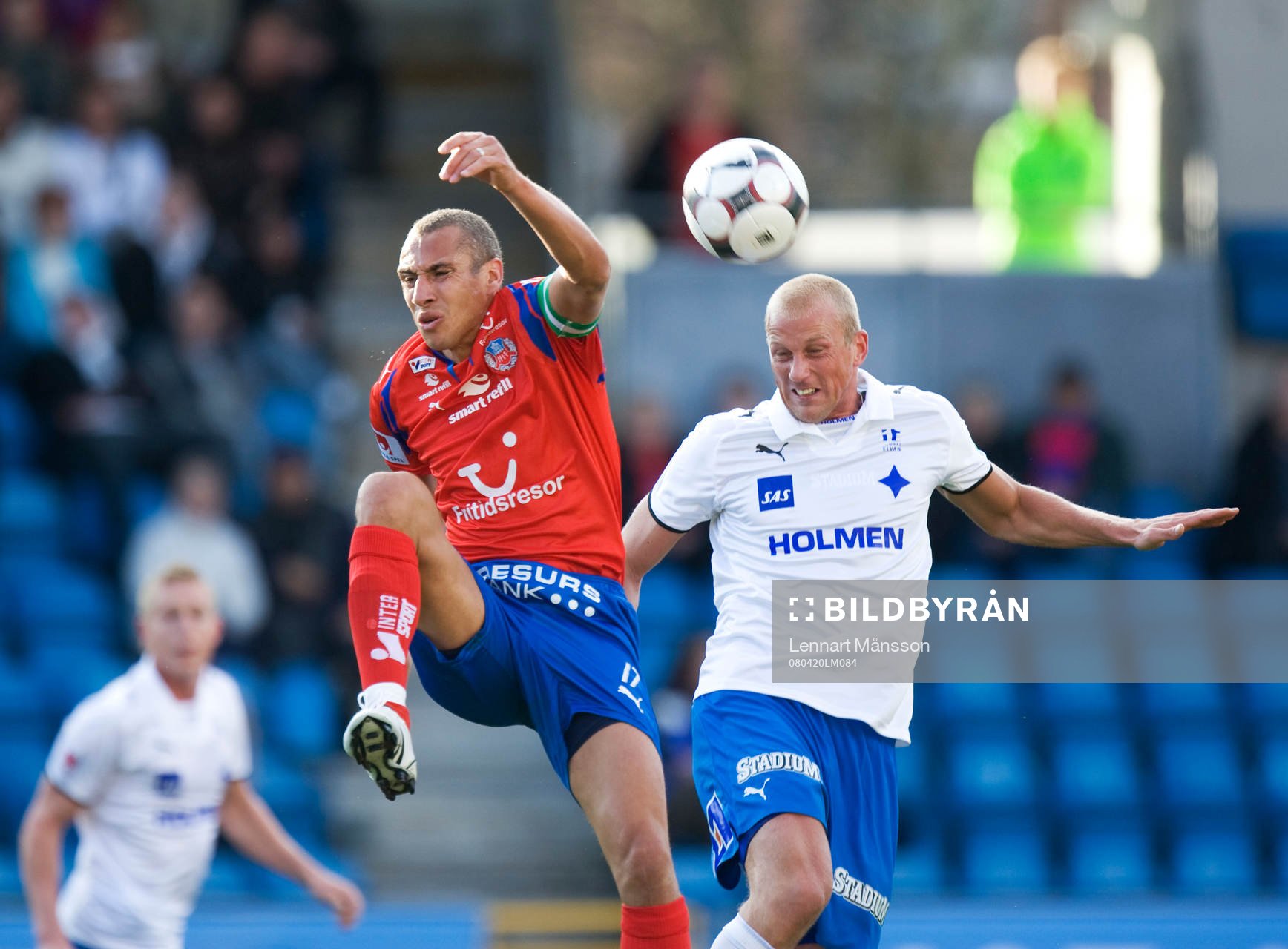 Henrik Larsson och Thomas Magnusson, nickduell