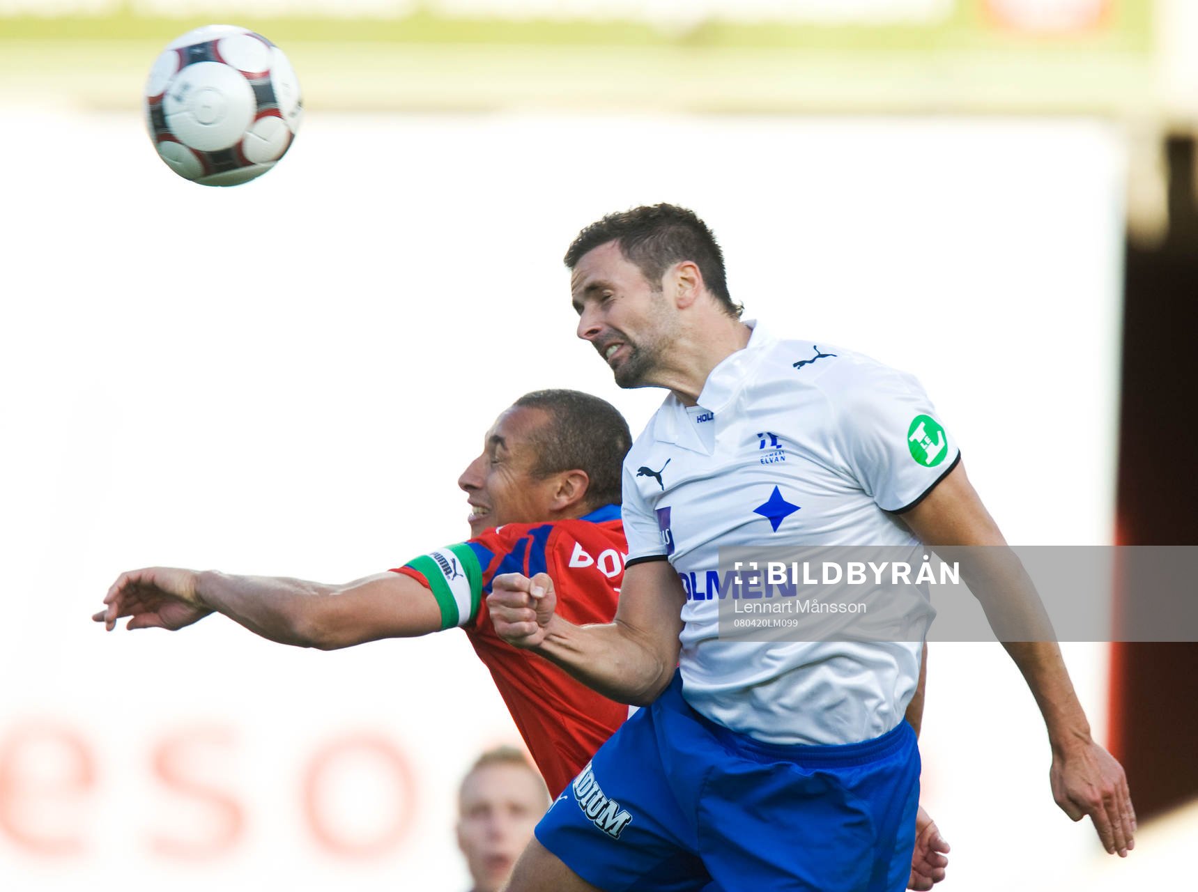 Två målskyttar i nickduell, Henrik Larsson och Kristoffer