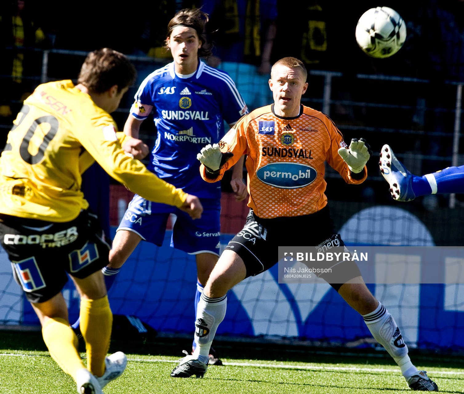Fredrik Sundfors, målvakt, Sundsvall
