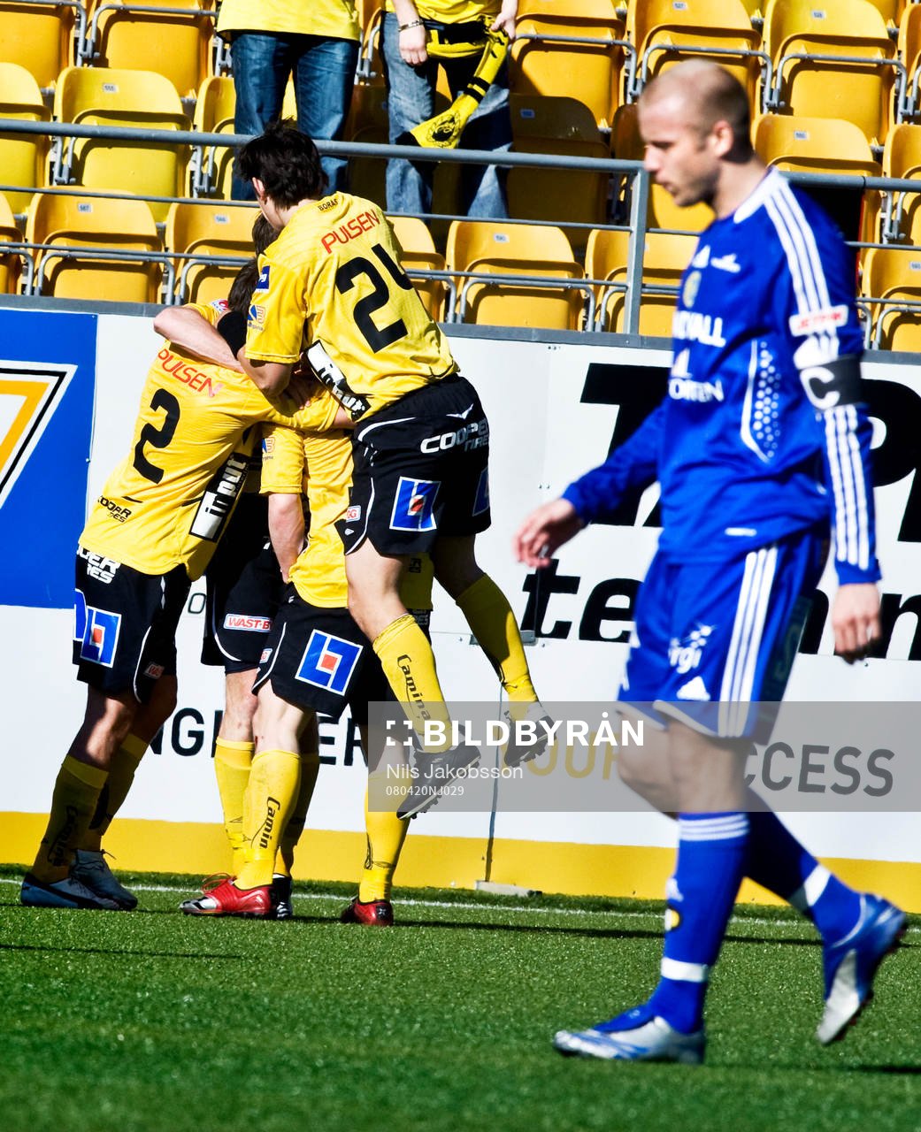Elfsborg, jubel, Stefan Ålander, Sundsvall, depp
