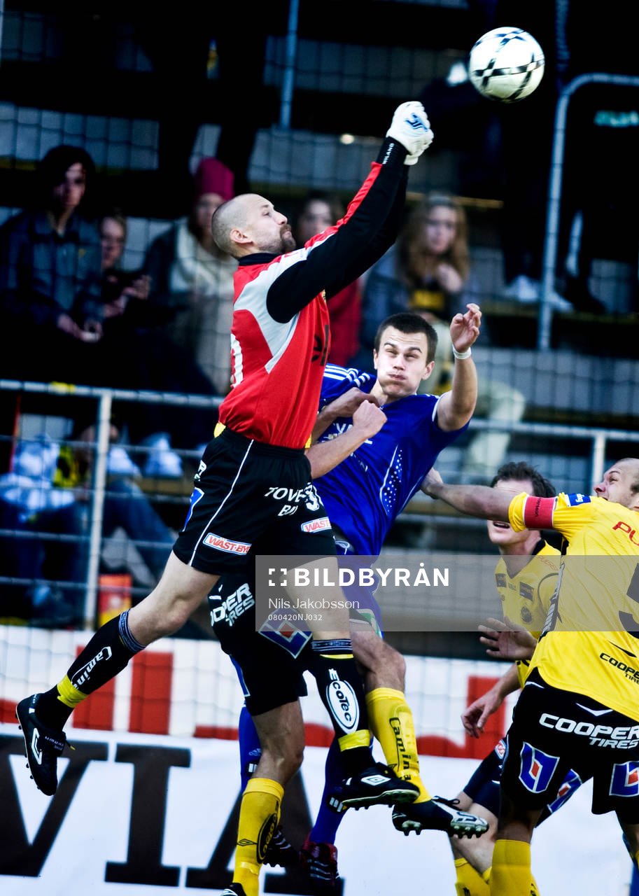 Johan Wiland, målvakt, Elfsborg, utboxning, Sverrir