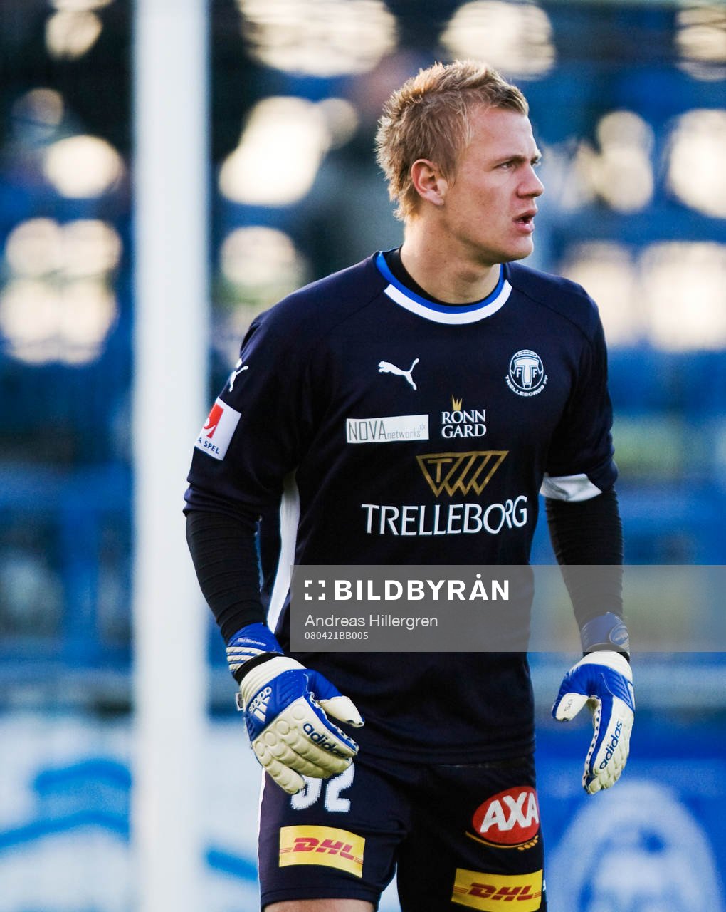 Fotboll, Allsvenskan, Trelleborg, Johan Dahlin, målvakt