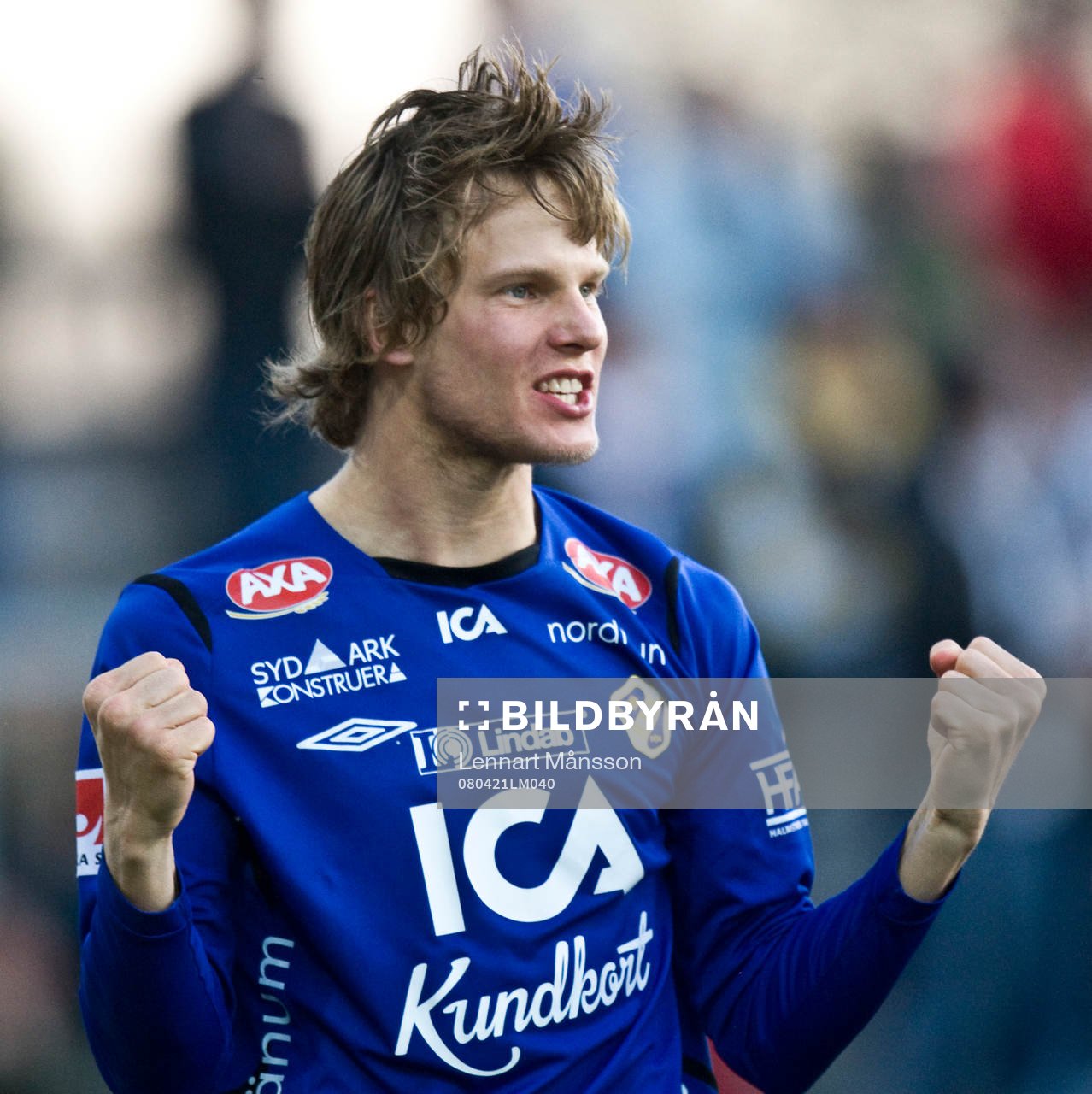  Alexander Prent, Halmstad. Glädje, jubel.
