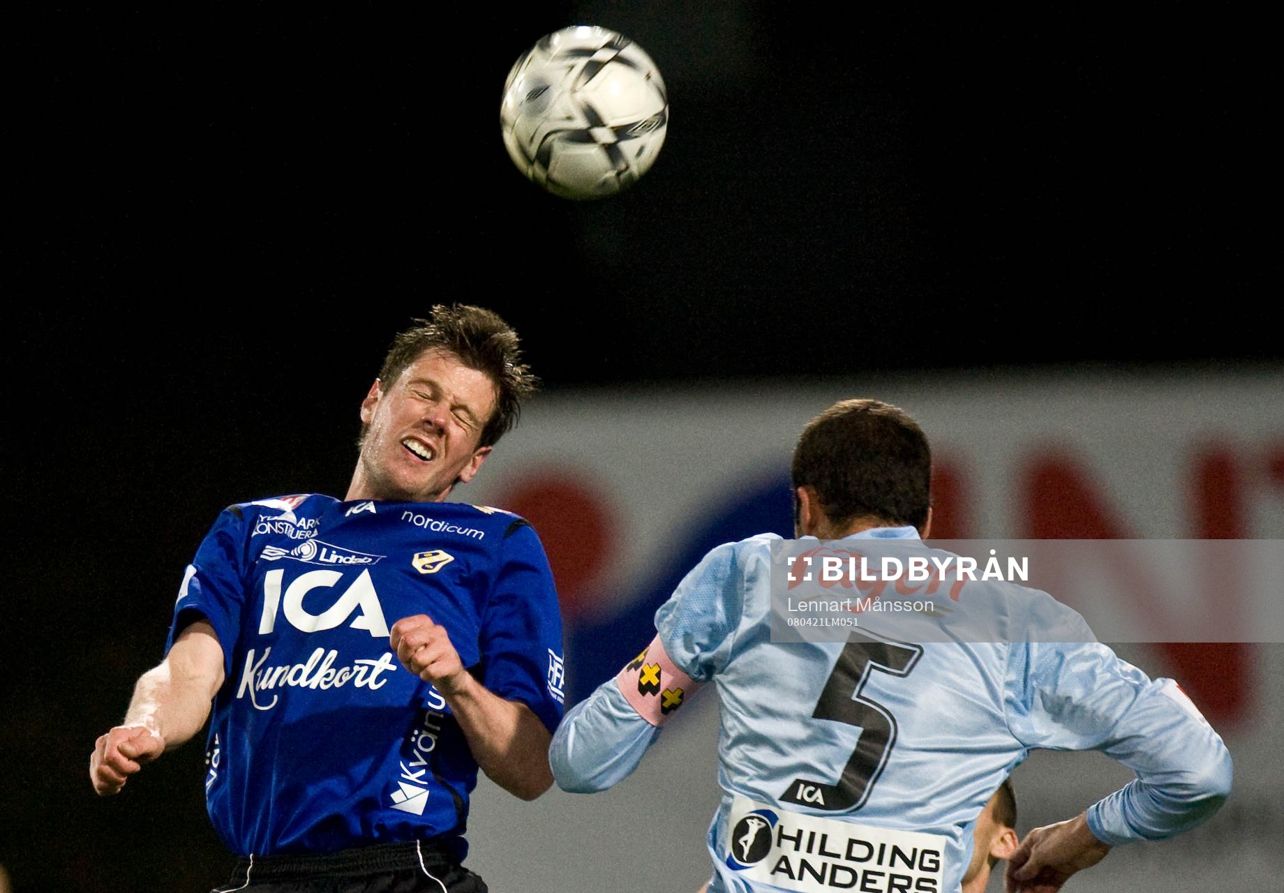 Sebastian Johansson, Halmstad. Nick, nickduell