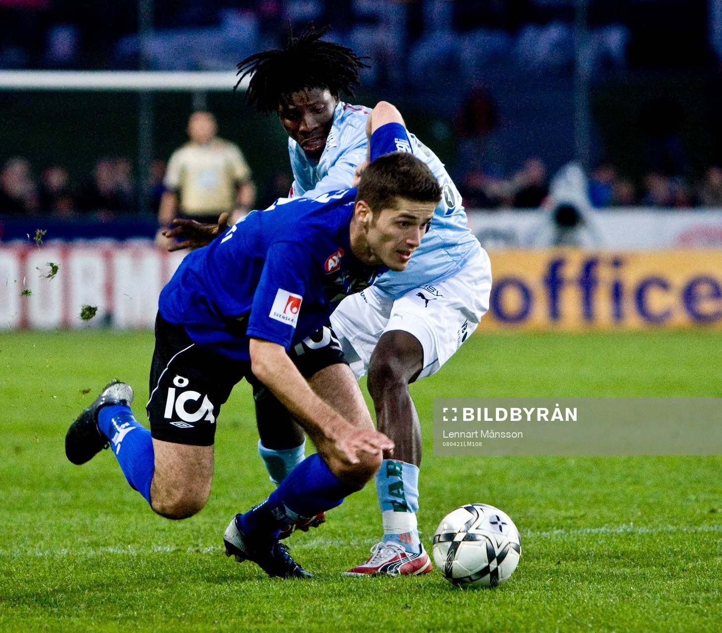 Ajsel, Kujovic, Halmstad och Jimmy Dixon, Malmö