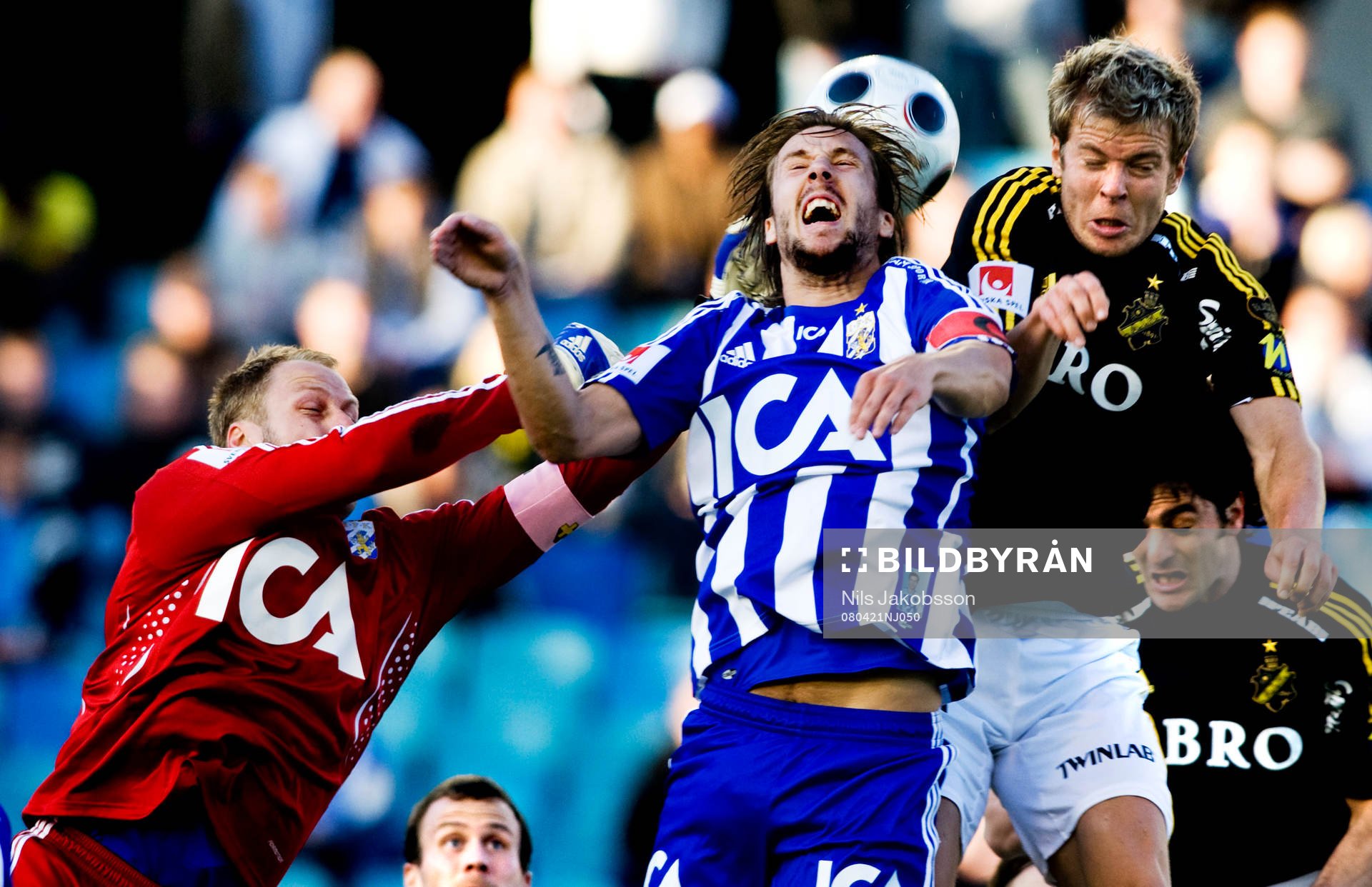 Kim Christensen, målvakt, Mattias Bjärsmyr, Göteborg,