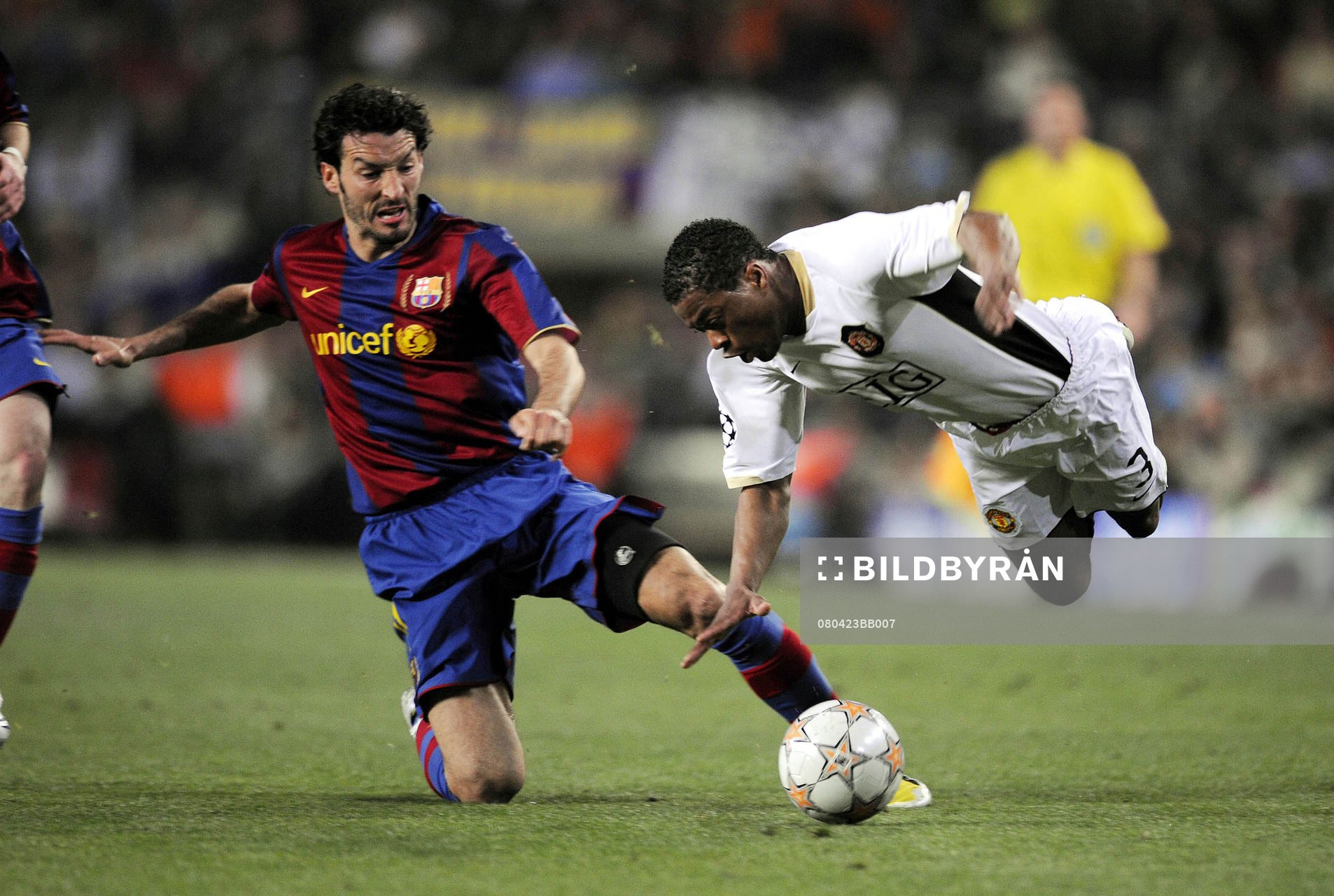 Gianluca Zambrotta och Patrice Evra