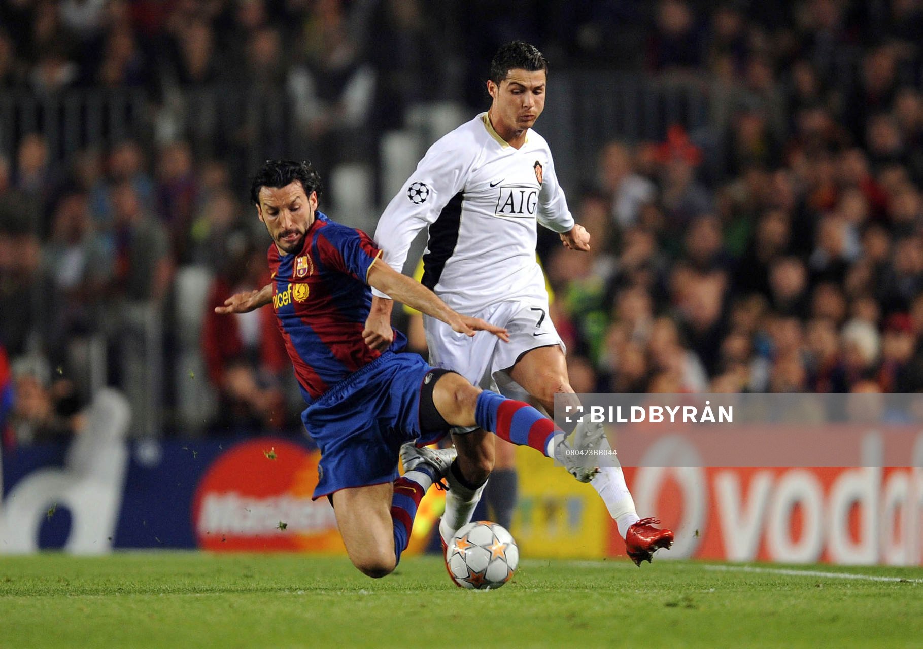 Gianluca Zambrotta och Cristiano Ronaldo