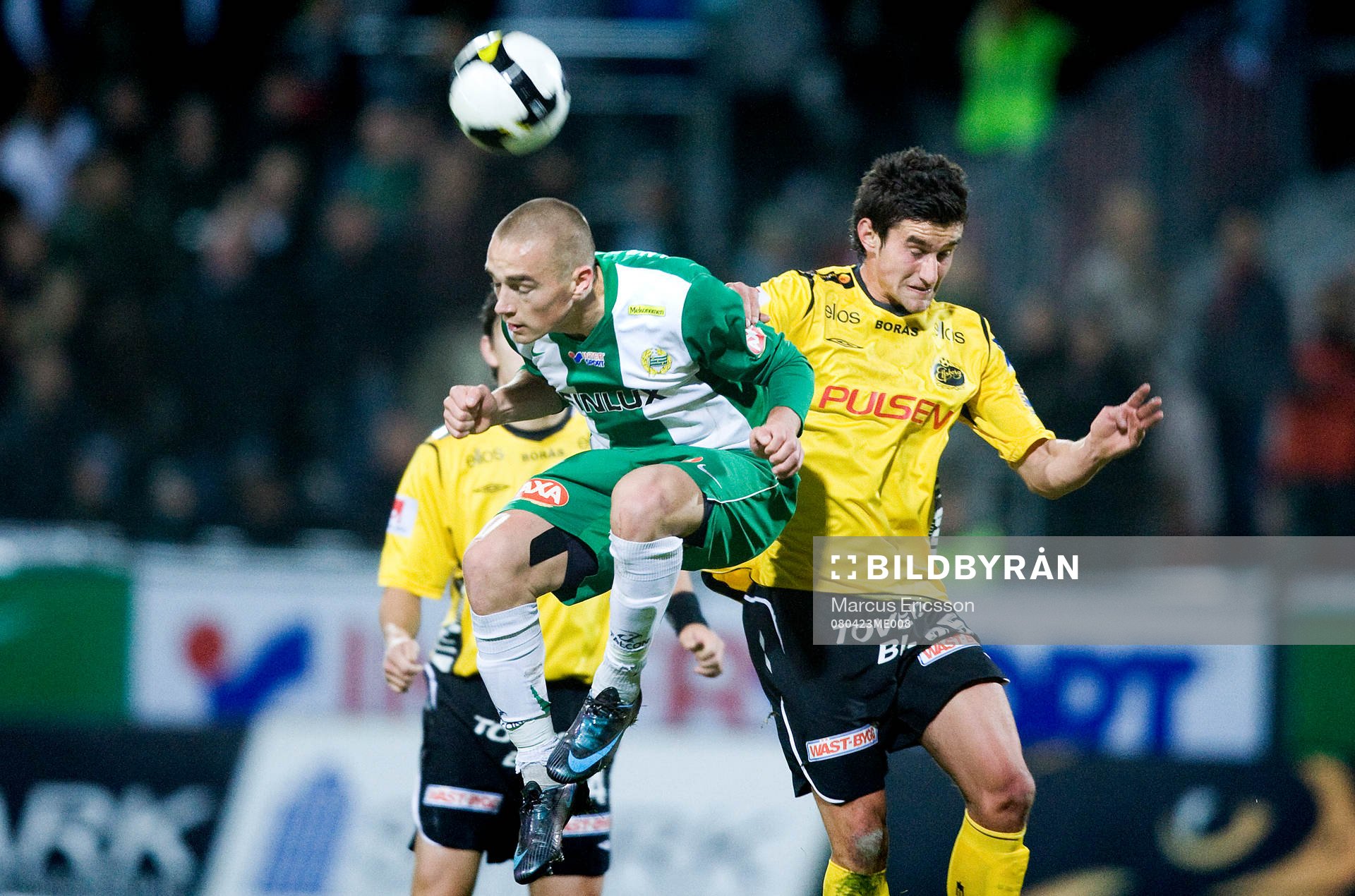 Petter Andersson, Hammarby, och Elmin Kurbegovic, Elfsborg
