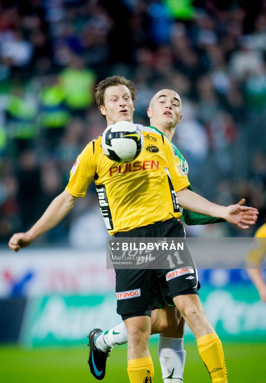 Daniel Mobaeck, Elfsborg, och Petter Andersson, Hammarby
