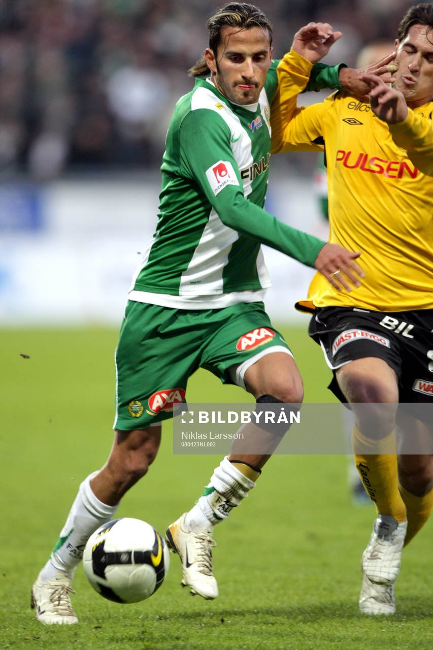 Fotboll, Allsvenskan, Hammarby - Elfsborg:  Erkan Zengin, Hammarby 