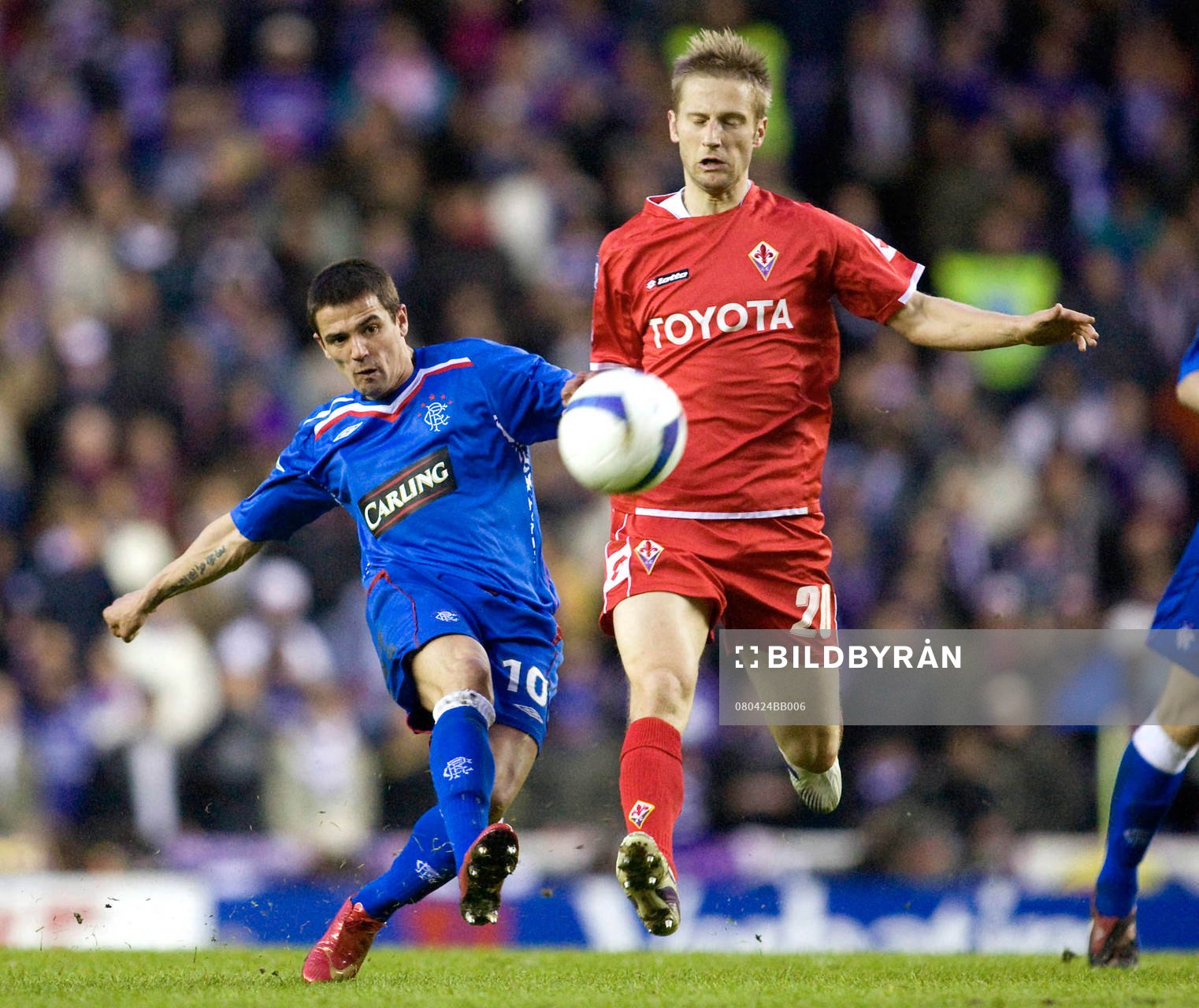 Nacho Novo, Rangers och Martin Jörgensen, Fiorentina