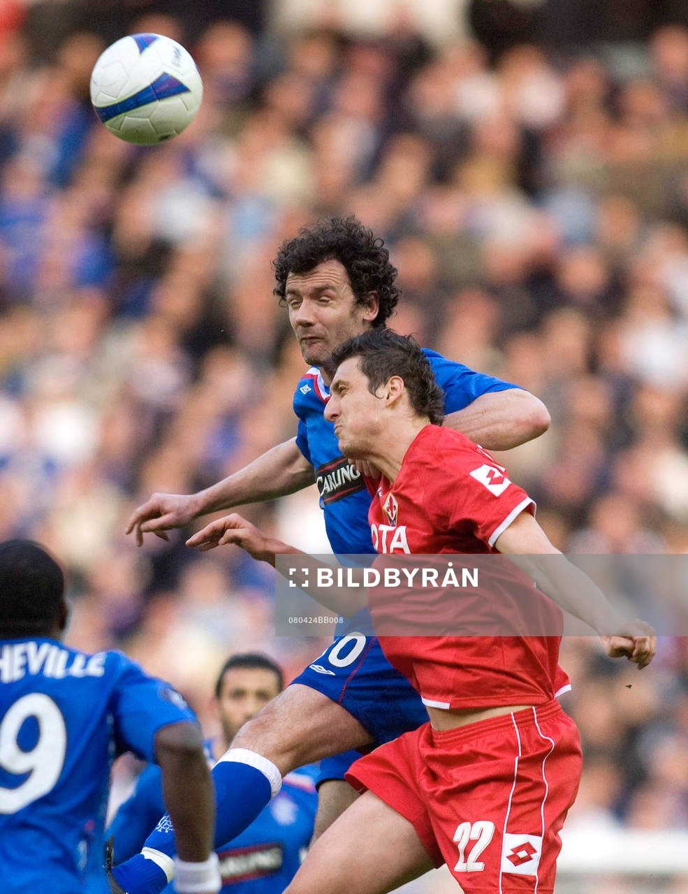  Christian Dailly, Rangers och Zdravko Kuzmanovic, Fiorentina.