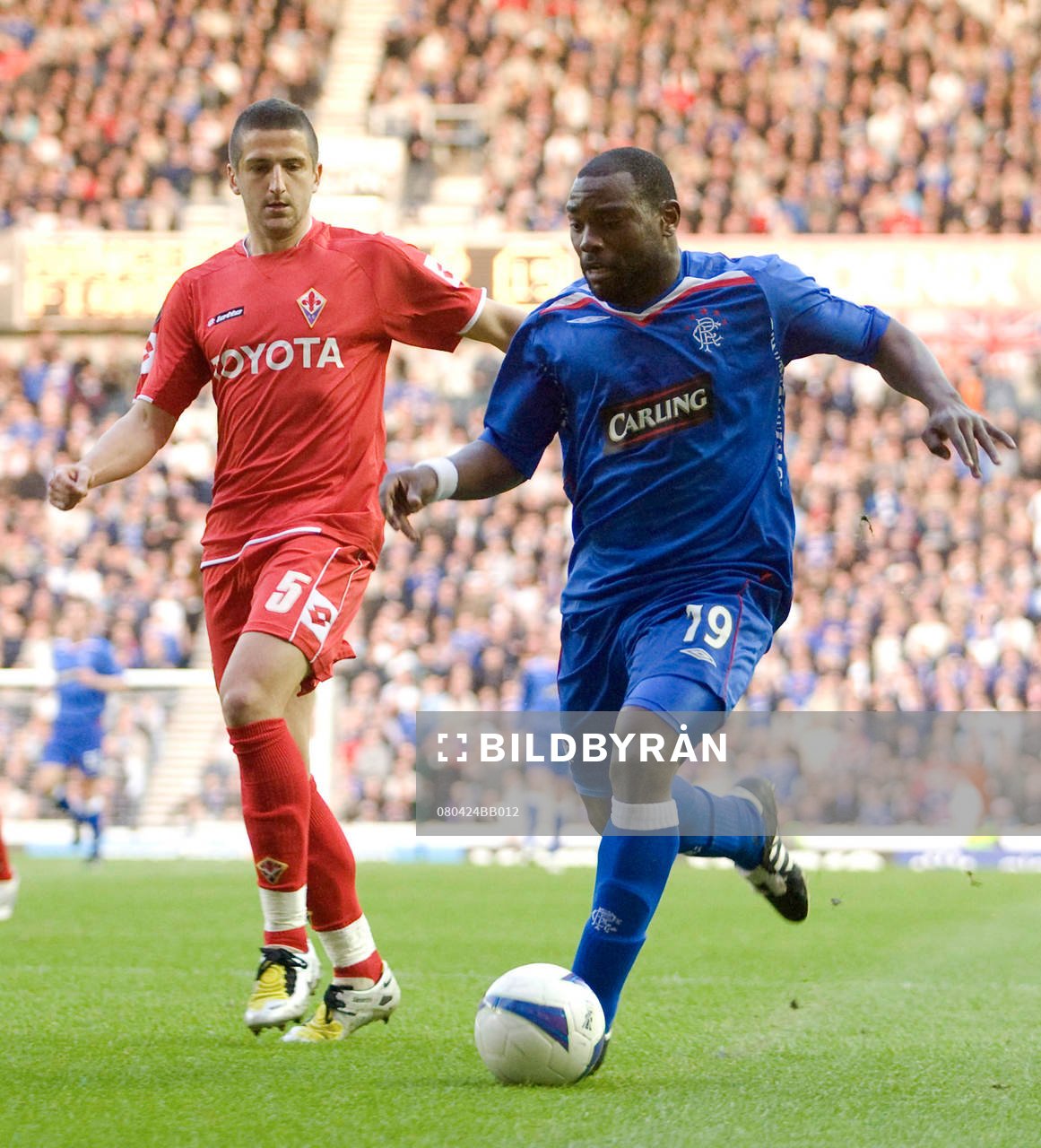 Jean Claude Darcheville, Rangers och Alessandro Gamberini,