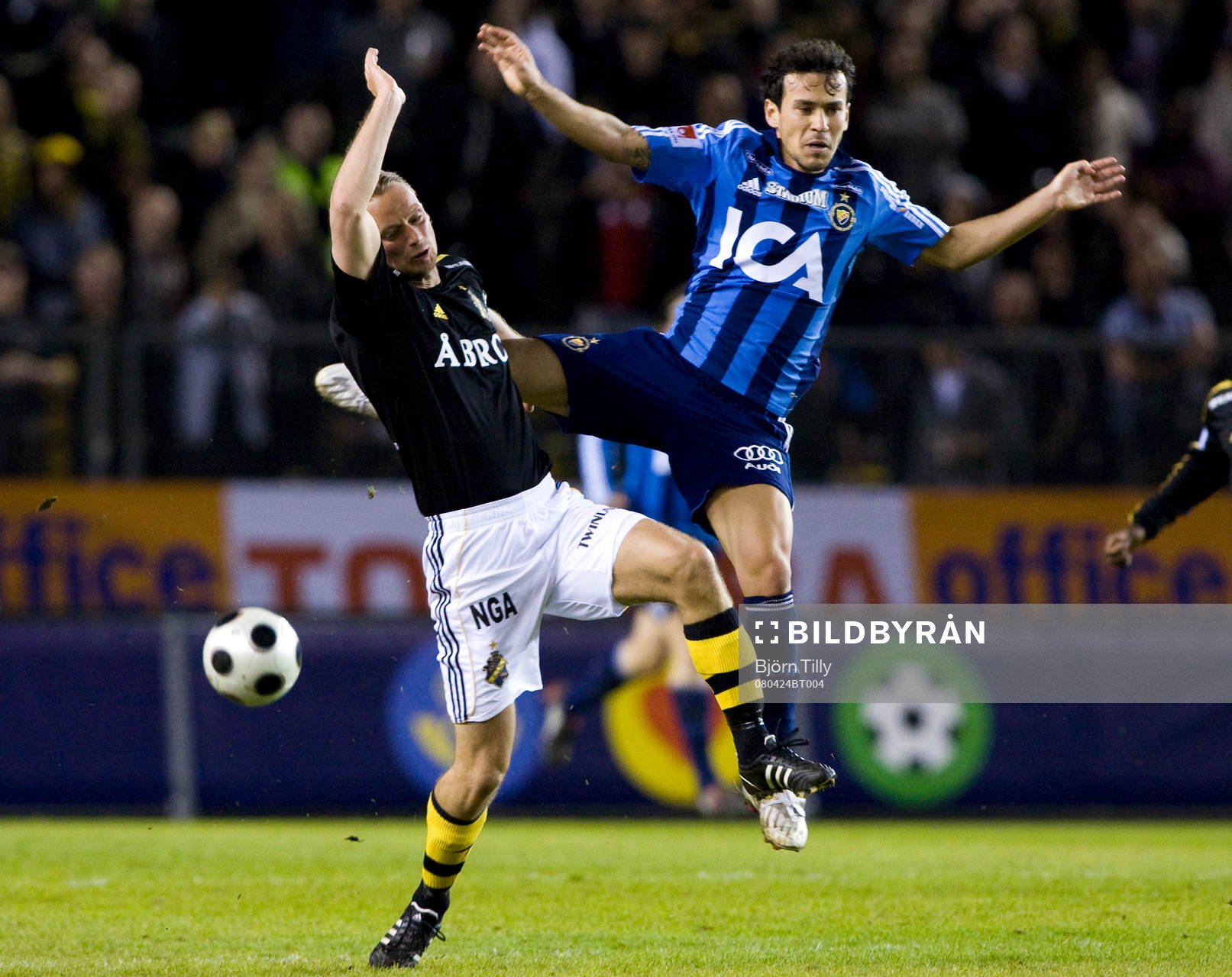 Patrik Karlsson, AIK och Enrico Cardoso Nazaré, Djurgården