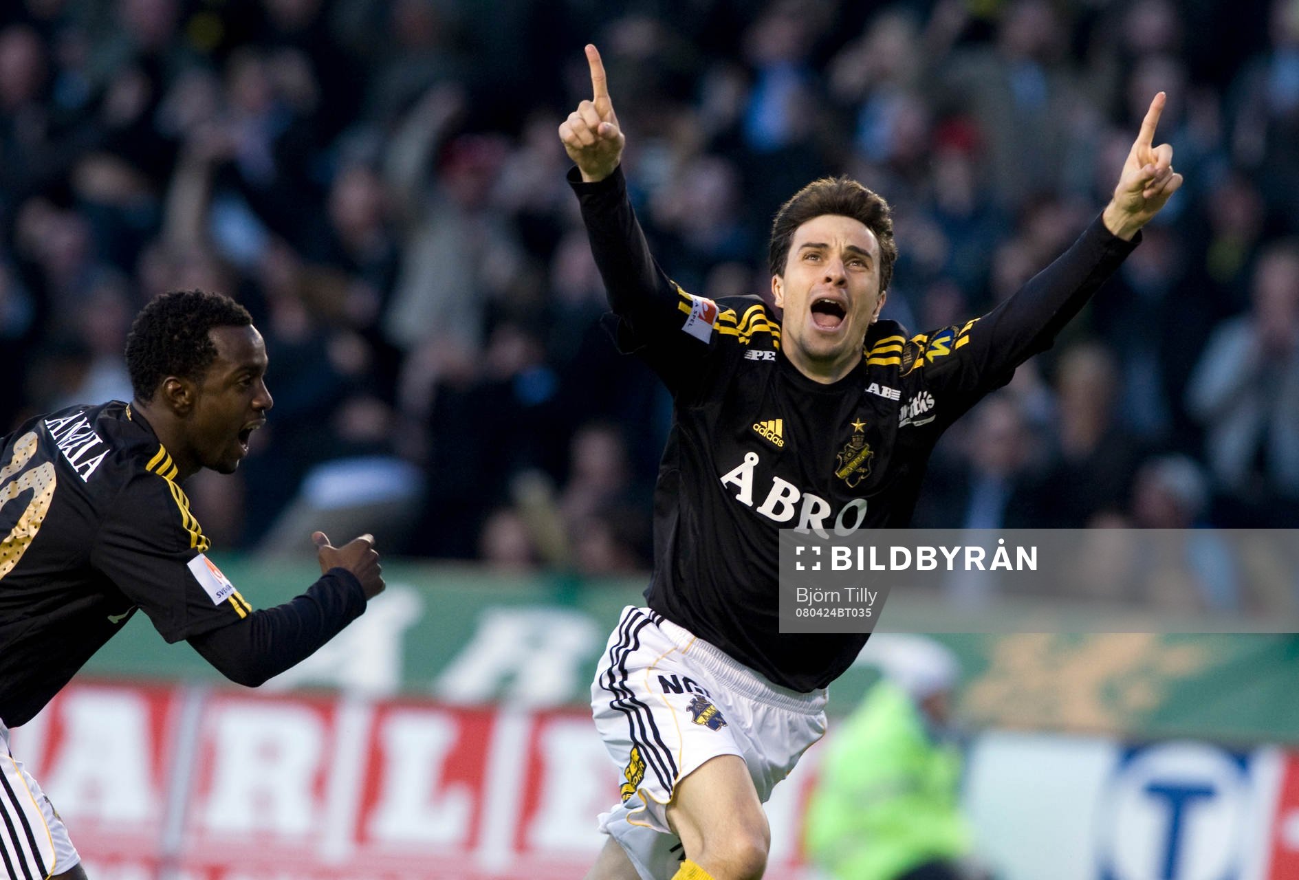 Daniel Mendes, AIK, jubel