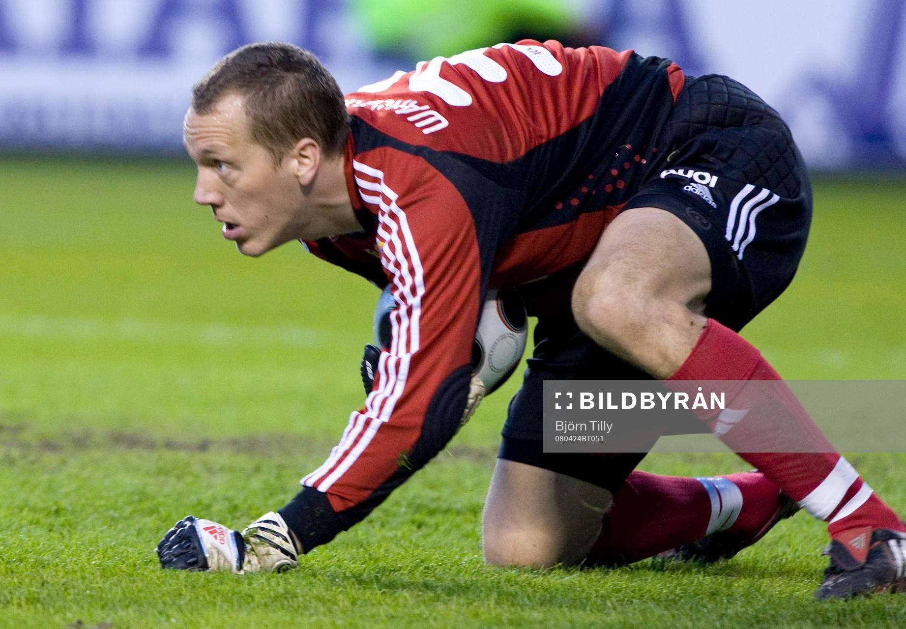 Oskar Wahlström, målvakt