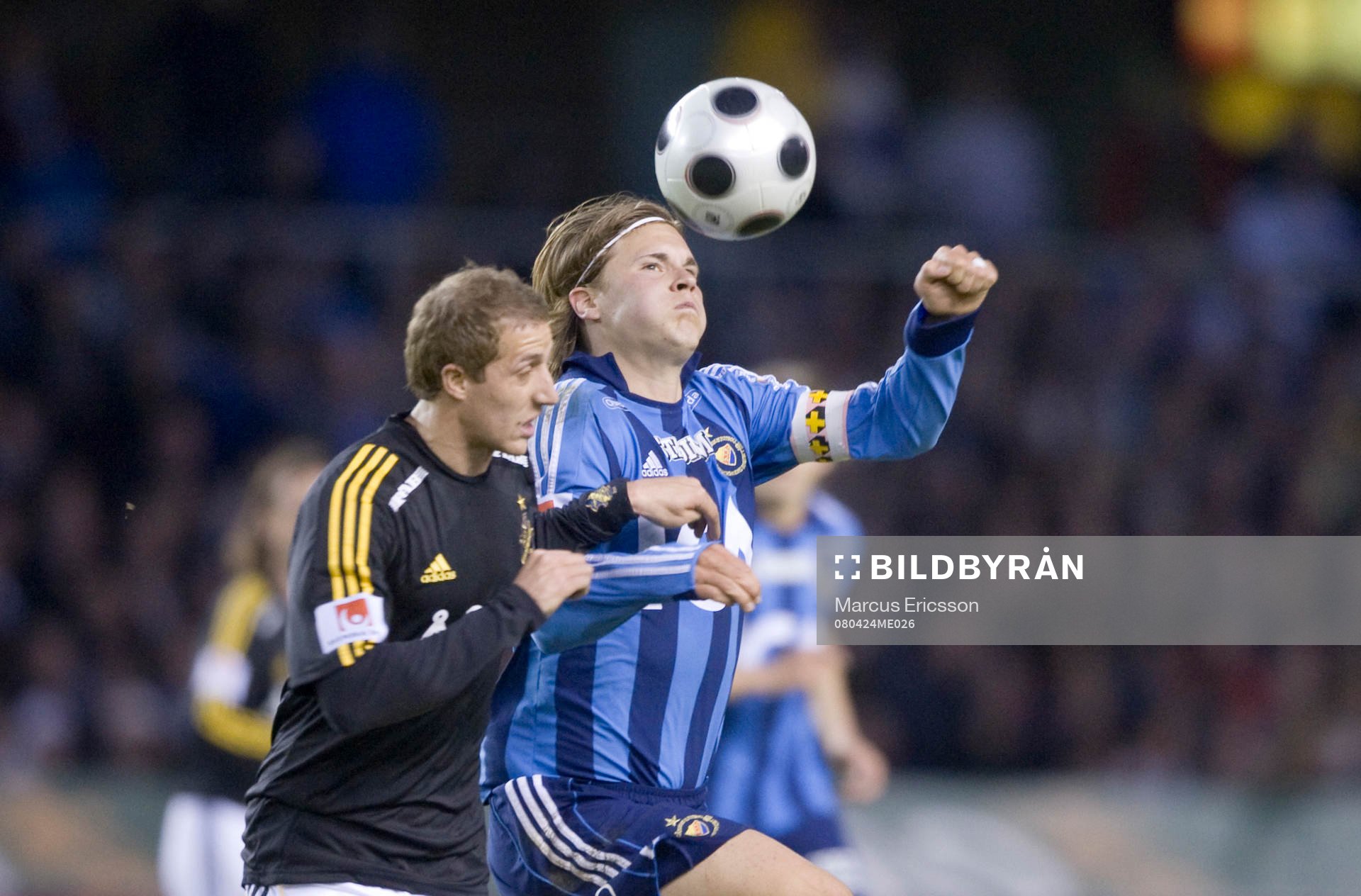 Kenny Pavey, AIK, och Sebastian Rajalakso, Djurgården