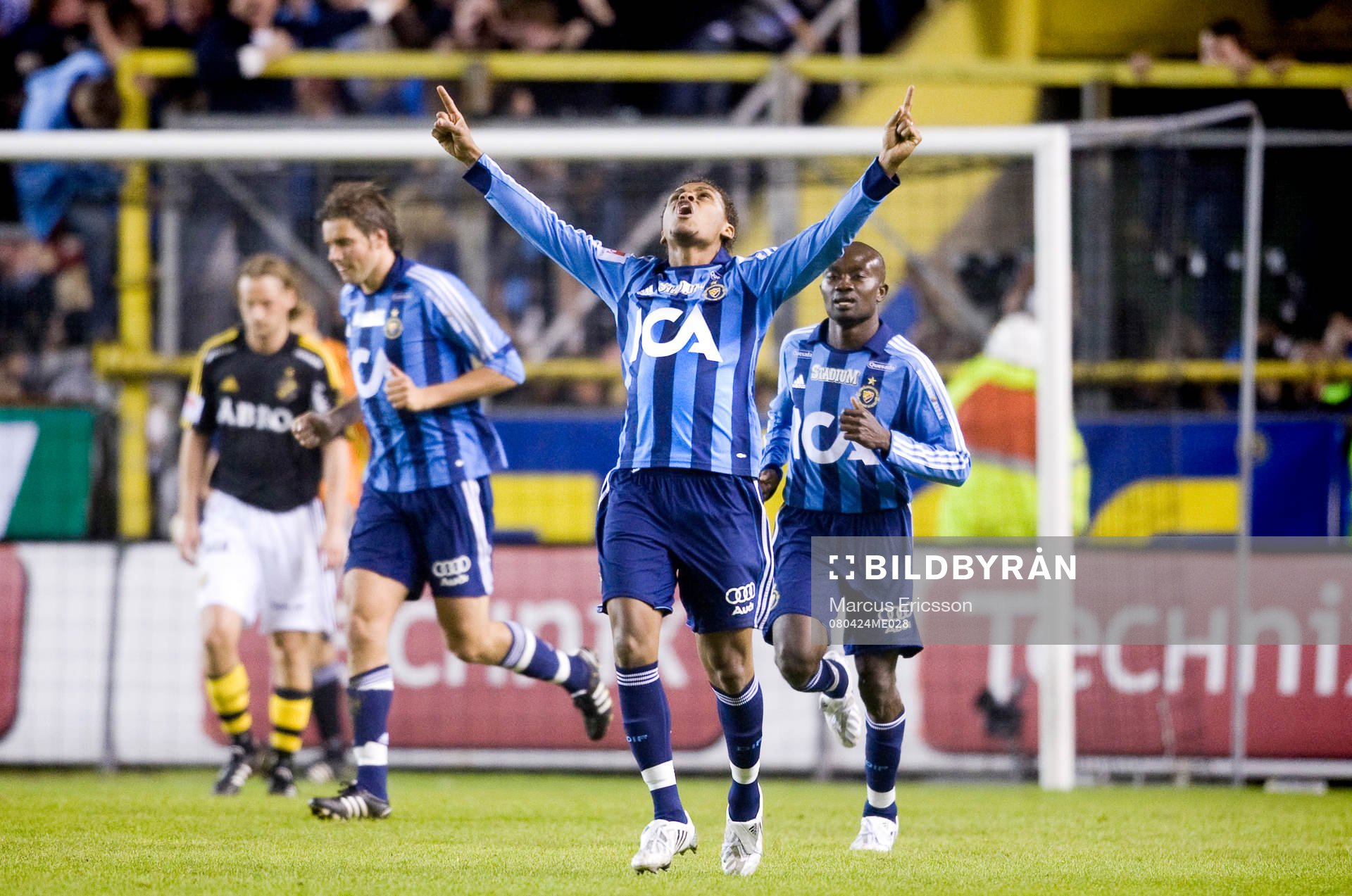Thiago Quirino Da Silva, Djurgården, jubel