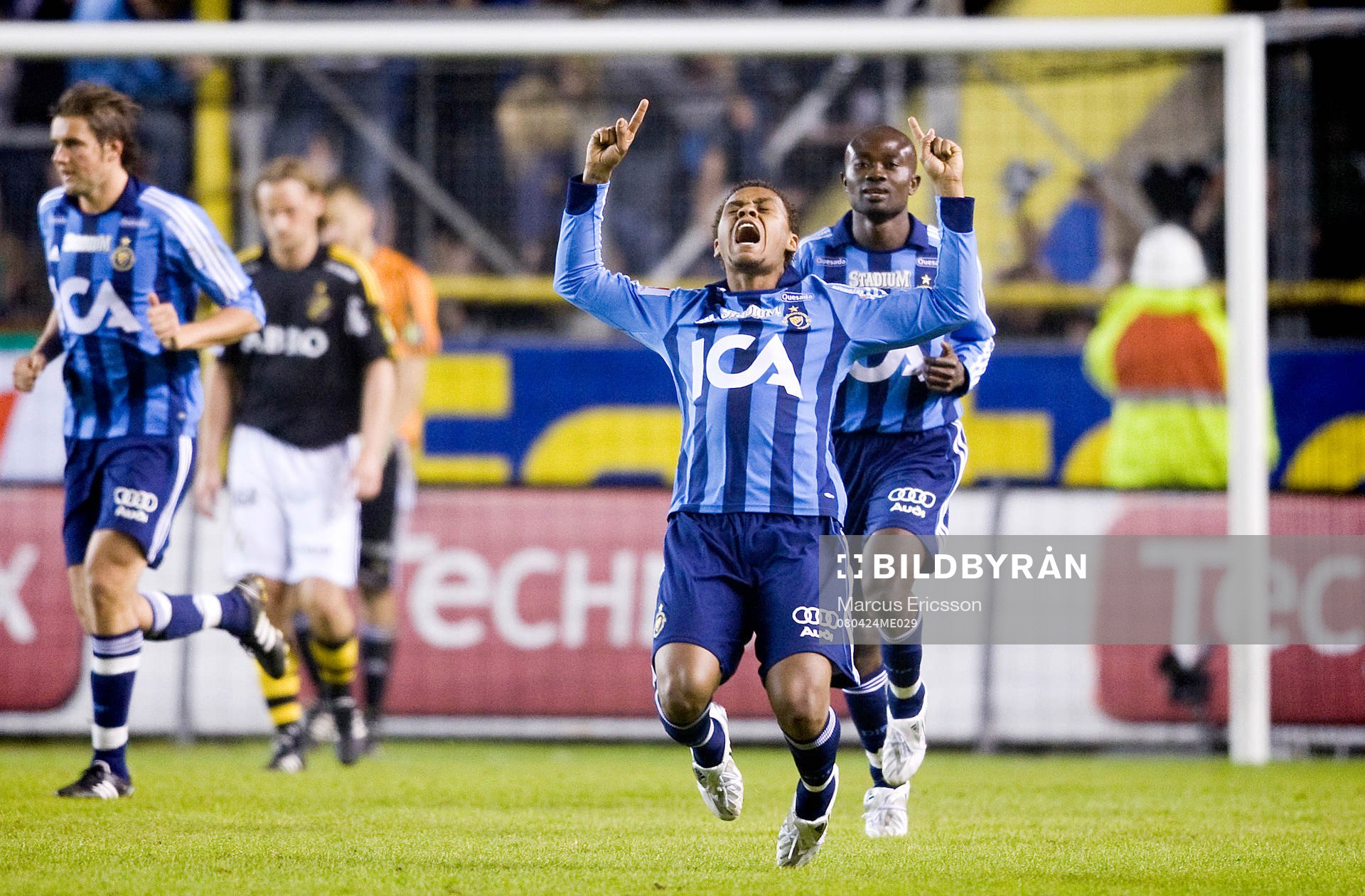 Thiago Quirino Da Silva, Djurgården, jubel