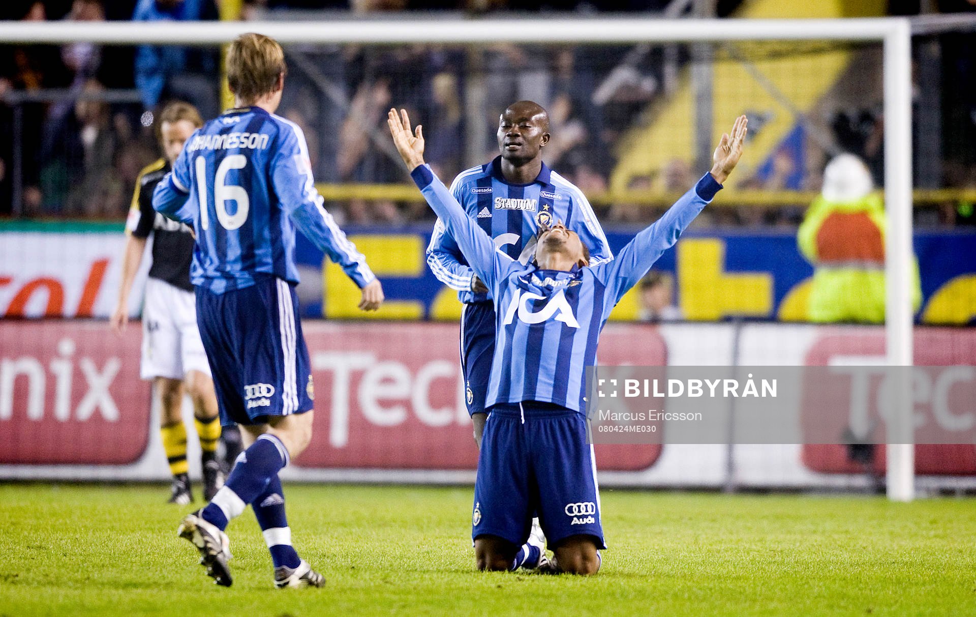 Thiago Quirino Da Silva, Djurgården, jubel