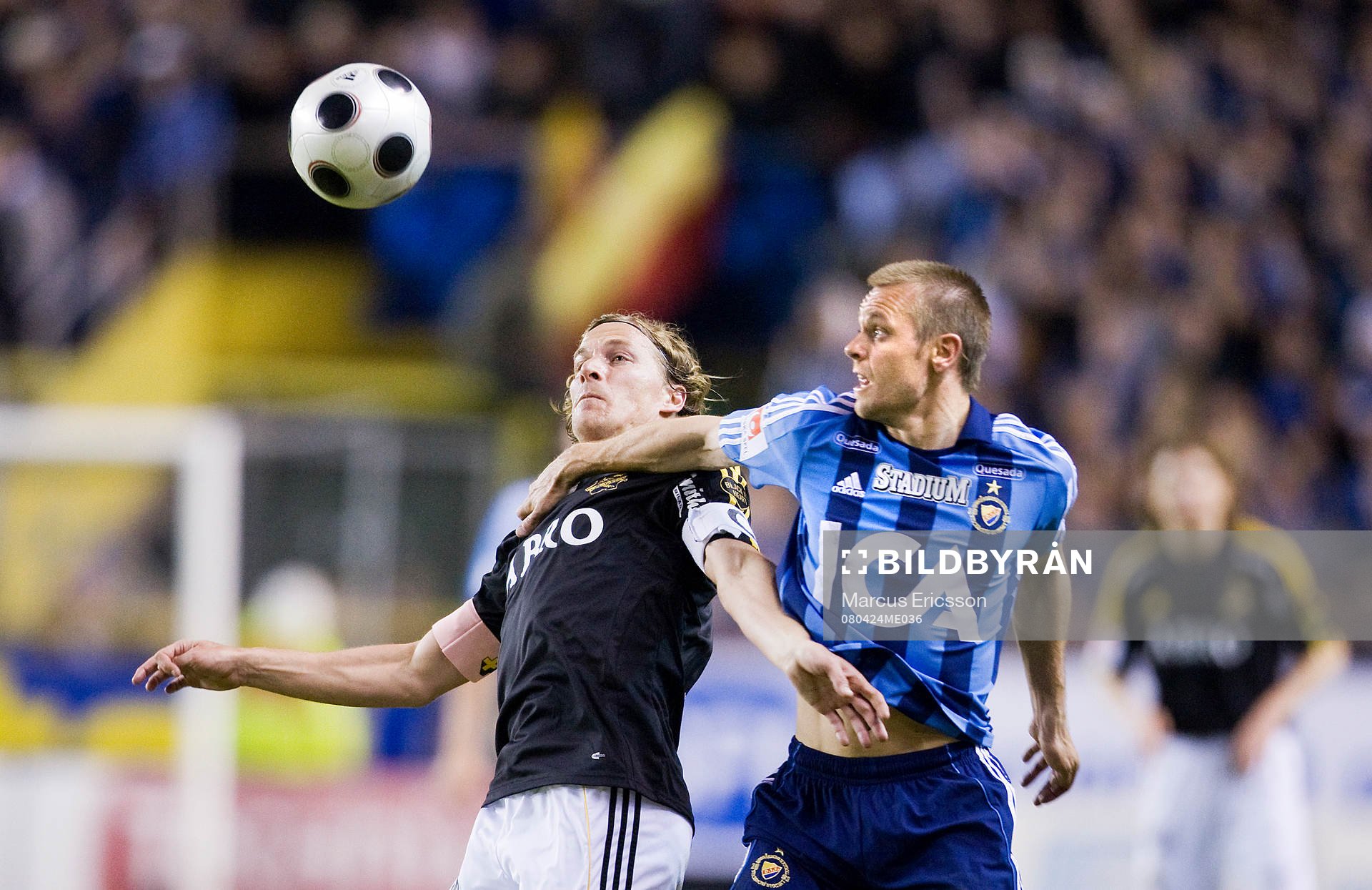 Daniel Tjernström, AIK,  och Mattias Jonson, Djurgården