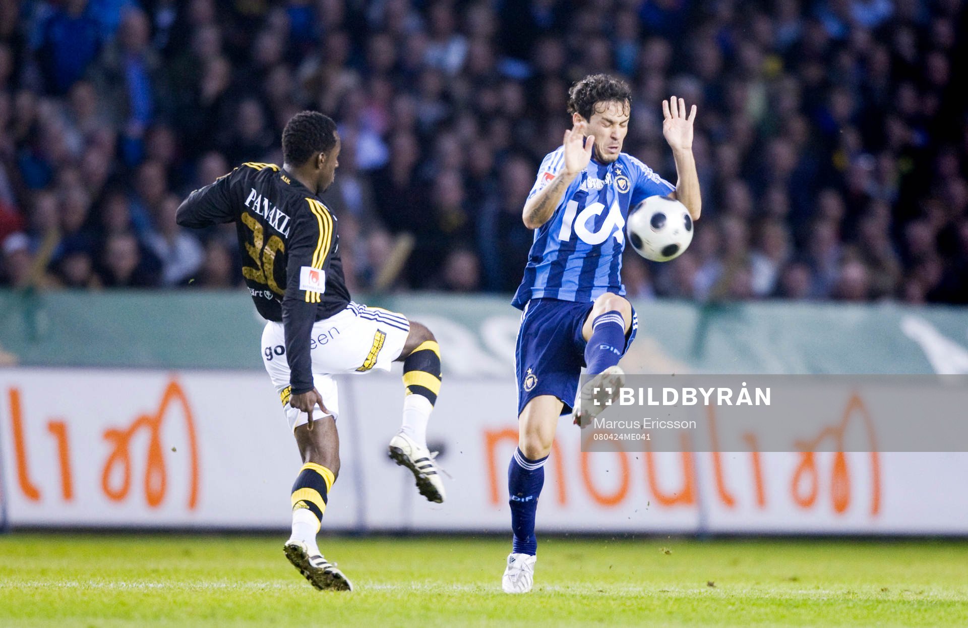 Dulee Johnson, AIK, och Enrico Cardoso Nazaré, Djurgården